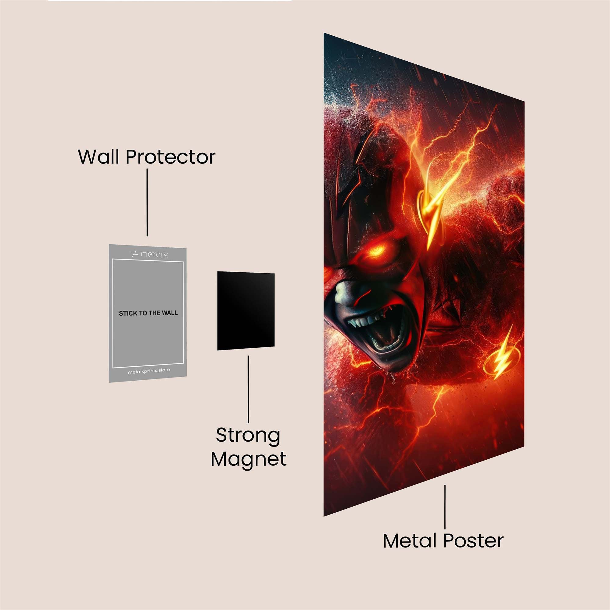 Flash Fury Safe Wall Magnetic / M