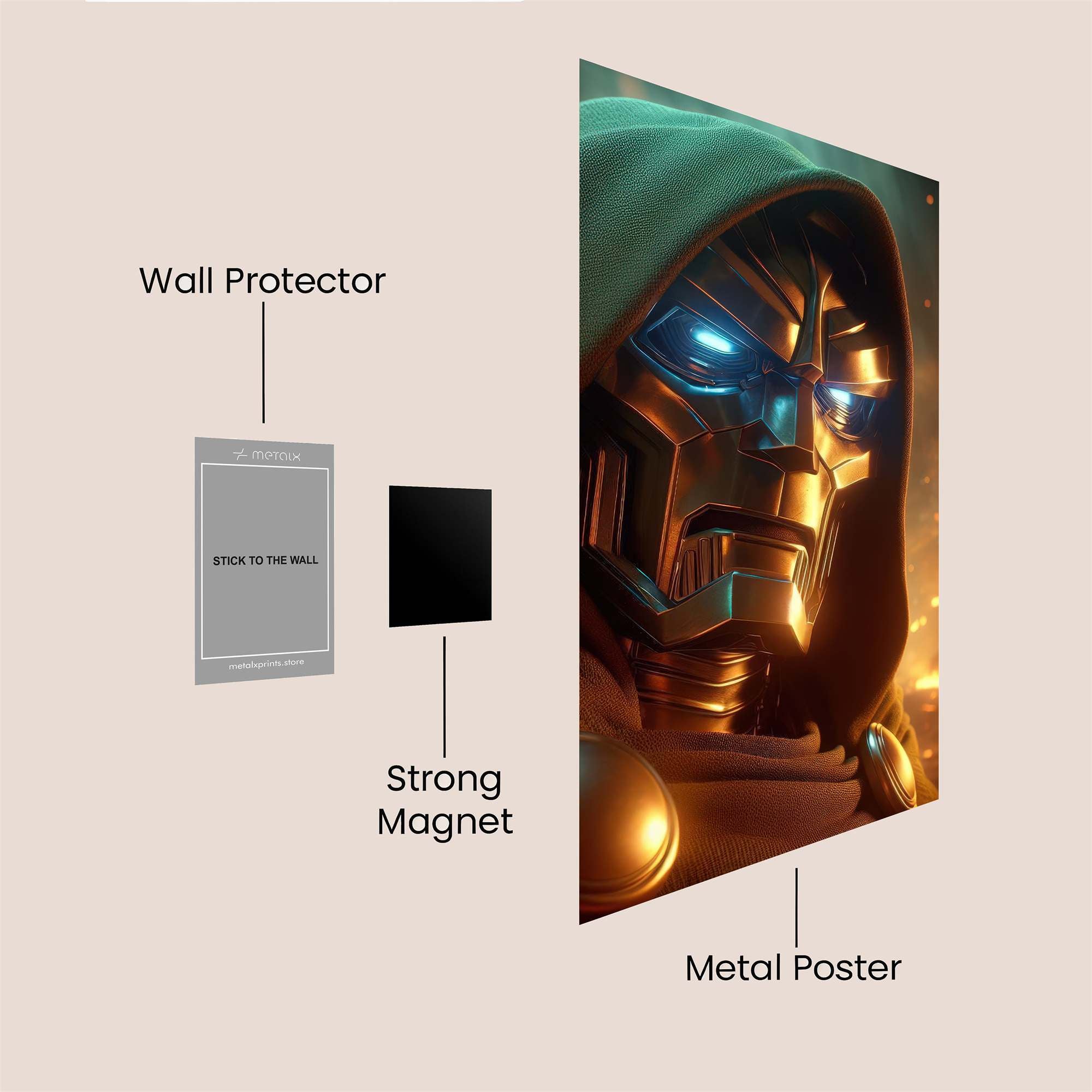 Dormammu Dread Safe Wall Magnetic / M