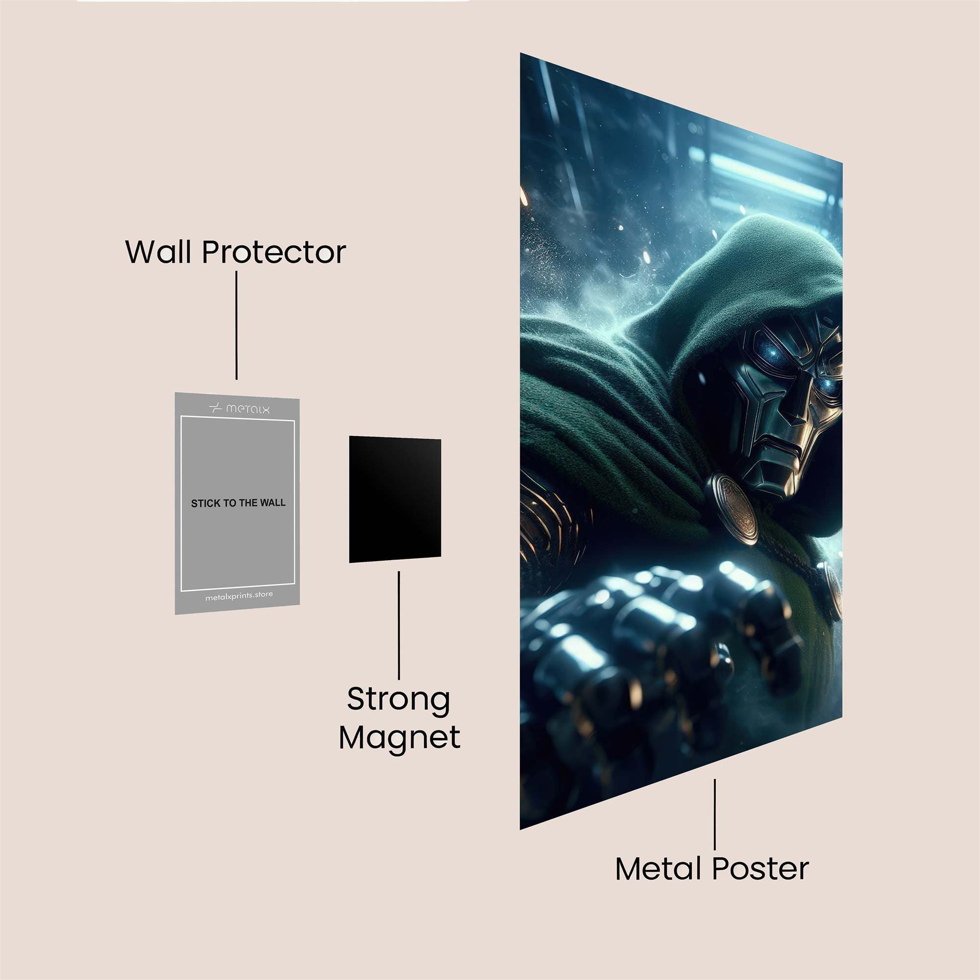 Doom Majestic Safe Wall Magnetic / M