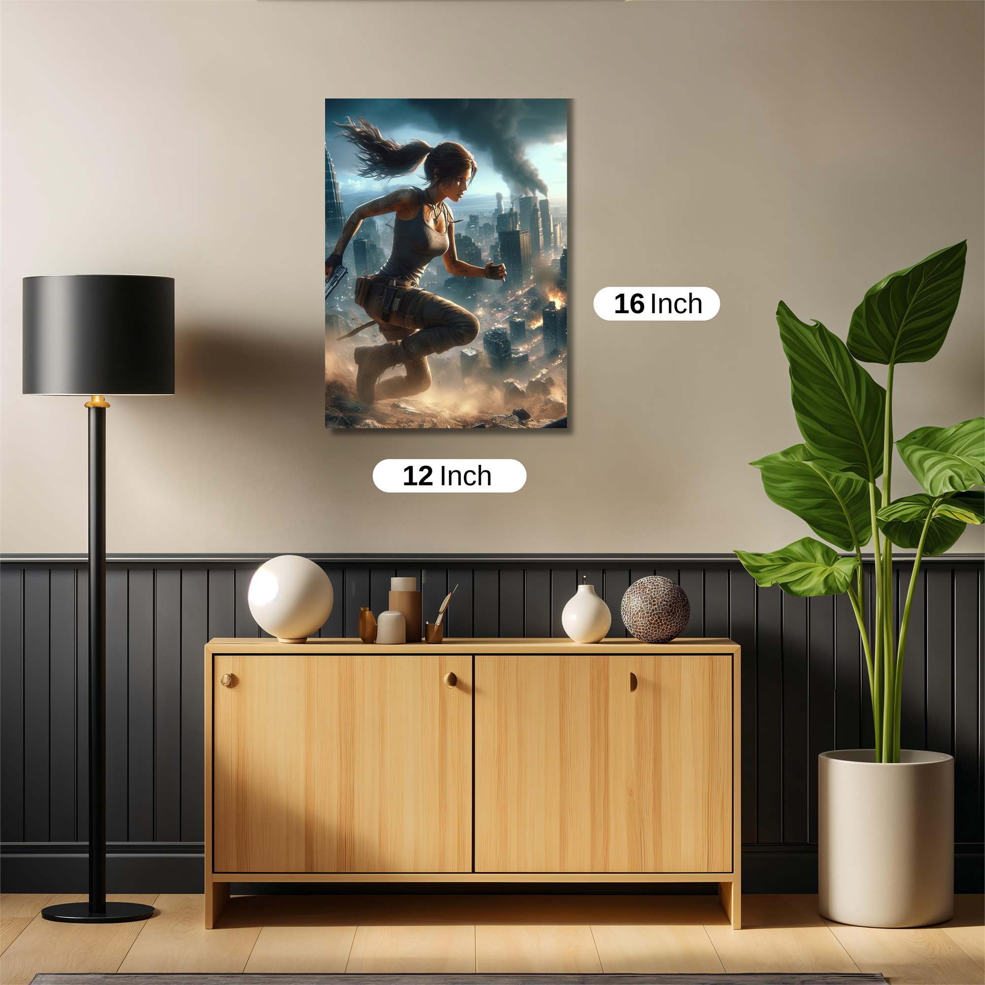 Lara Apocalyptic Safe Wall Magnetic / M