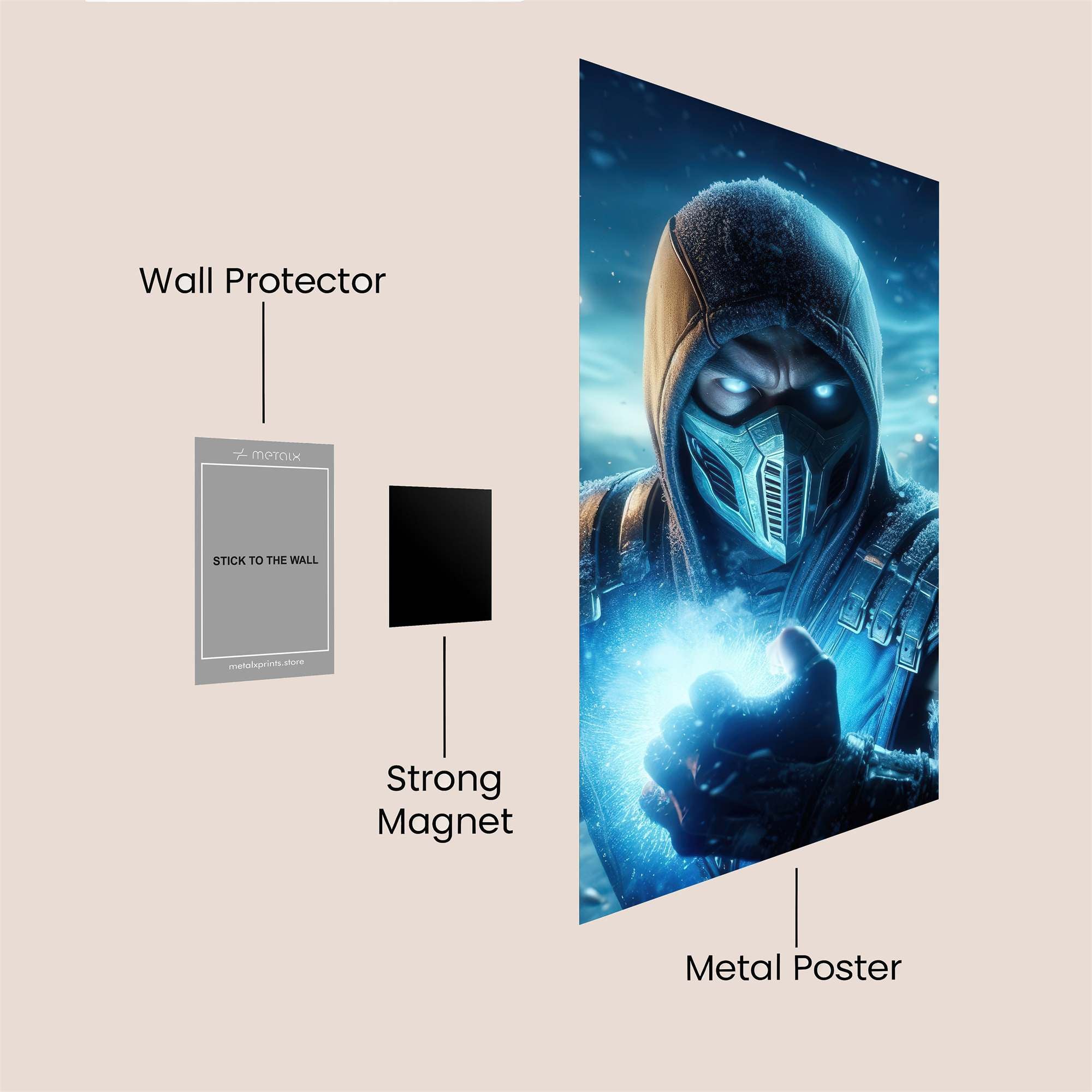 Sub-Zero Frosty Safe Wall Magnetic / M