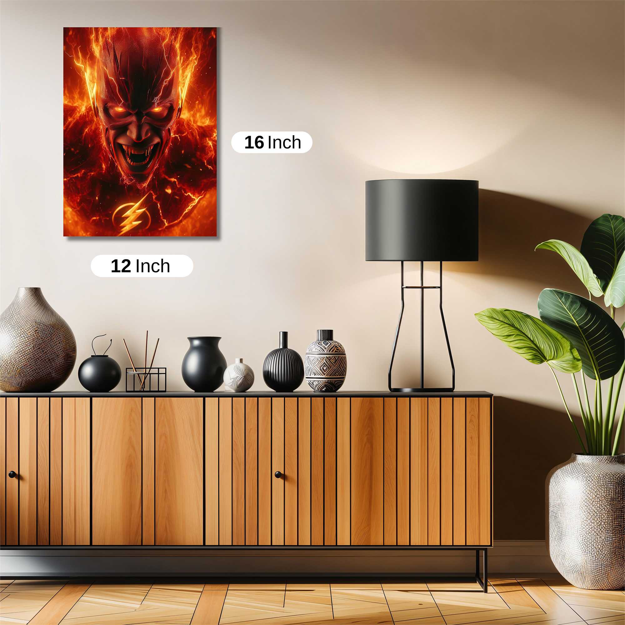 Flash Inferno Safe Wall Magnetic / M