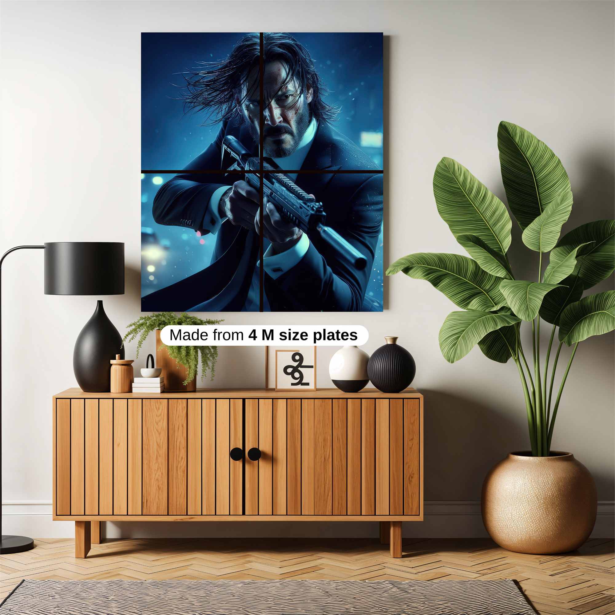 JohnWick Intense Safe Wall Magnetic / M