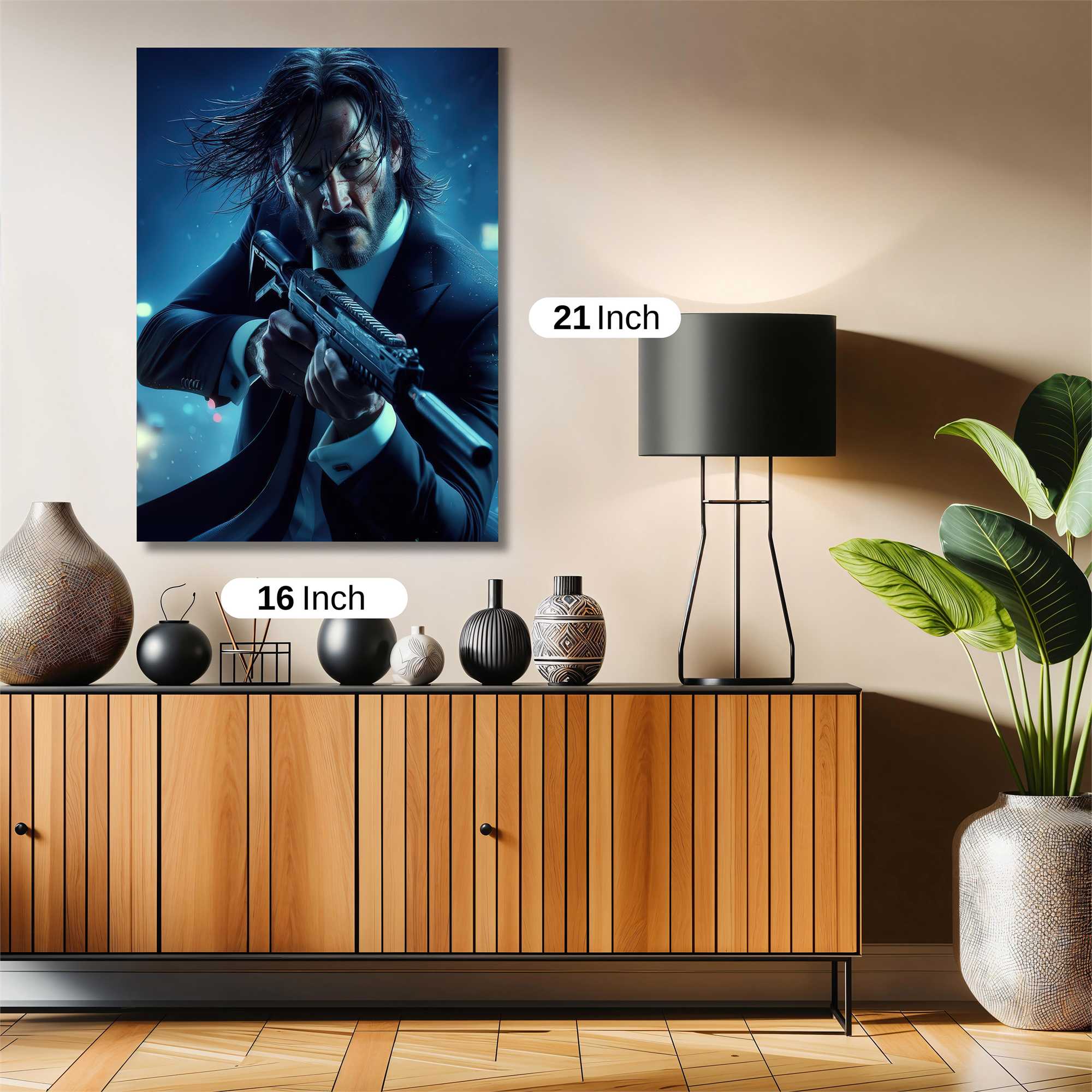 JohnWick Intense Safe Wall Magnetic / M
