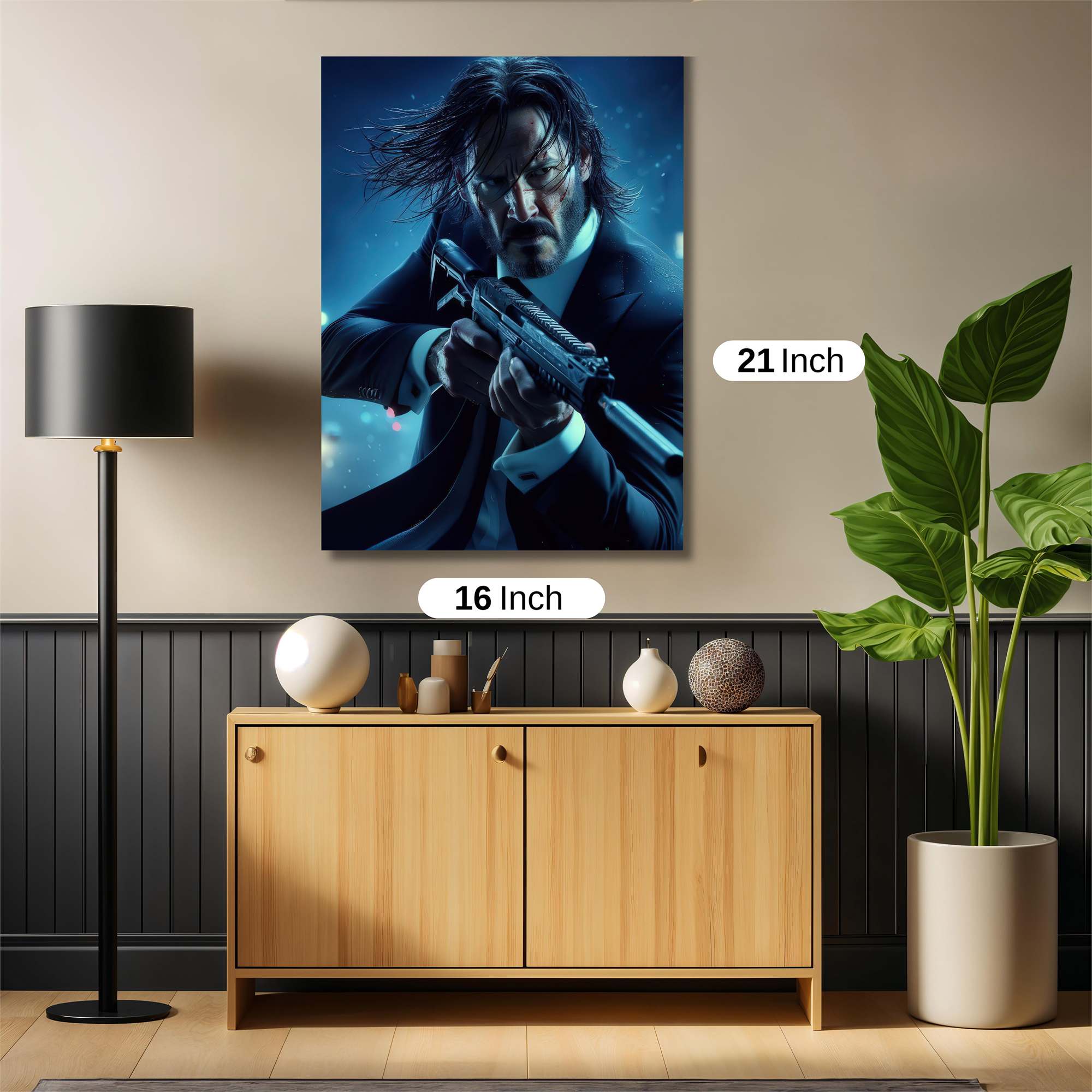 JohnWick Intense Safe Wall Magnetic / M