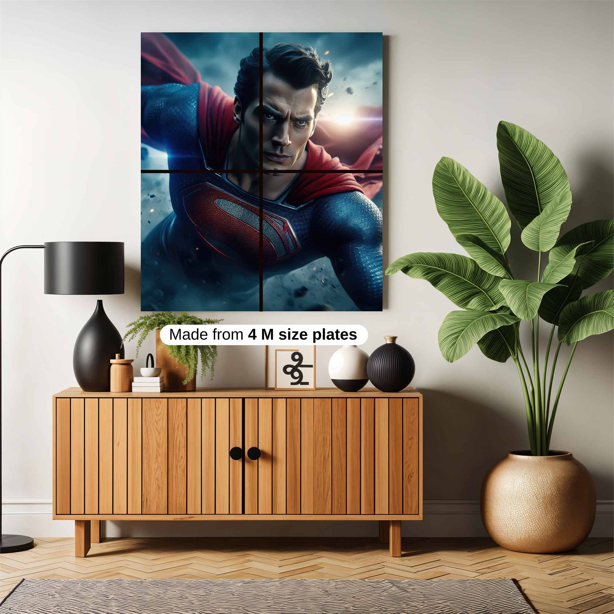 Superman Resolute Safe Wall Magnetic / M