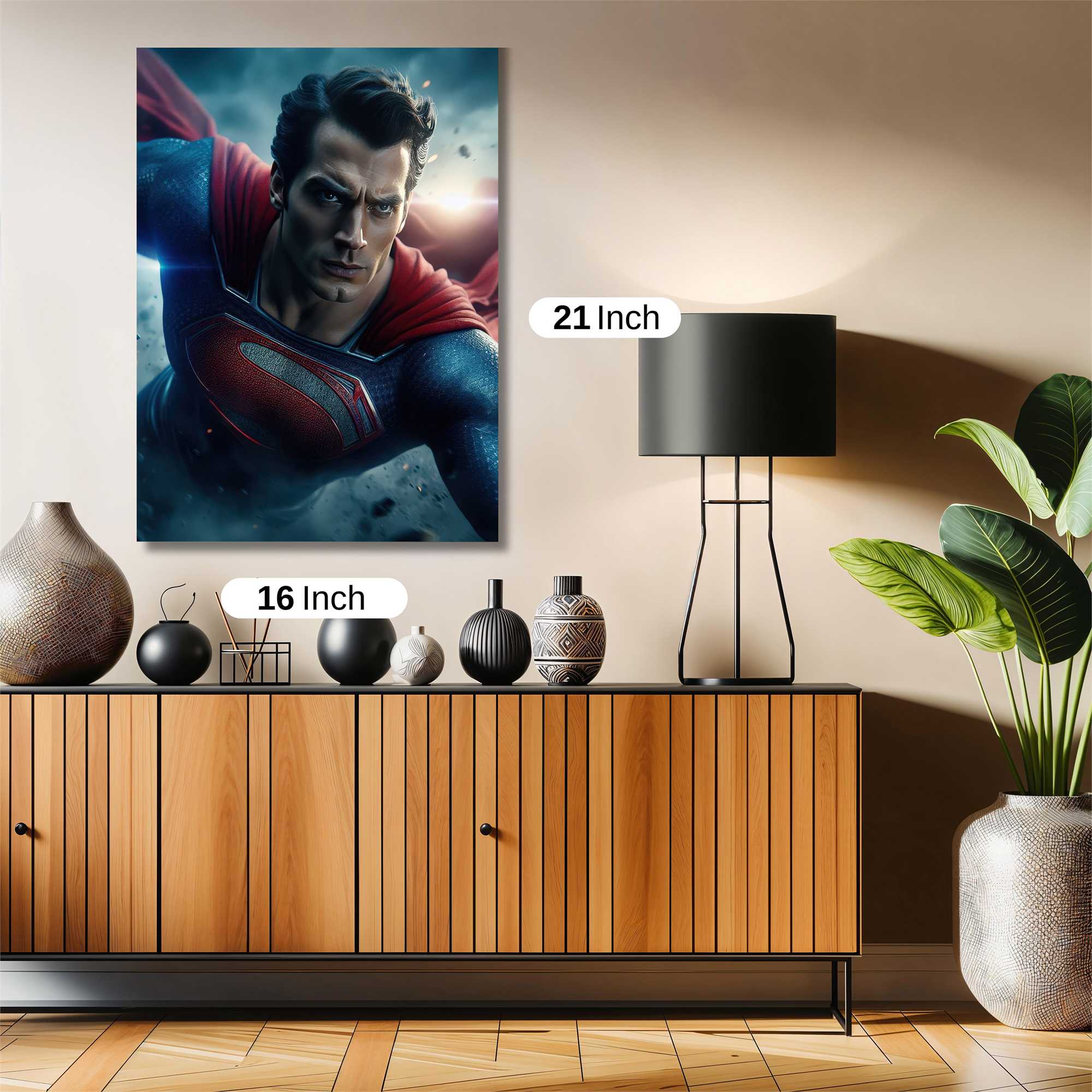 Superman Resolute Safe Wall Magnetic / M
