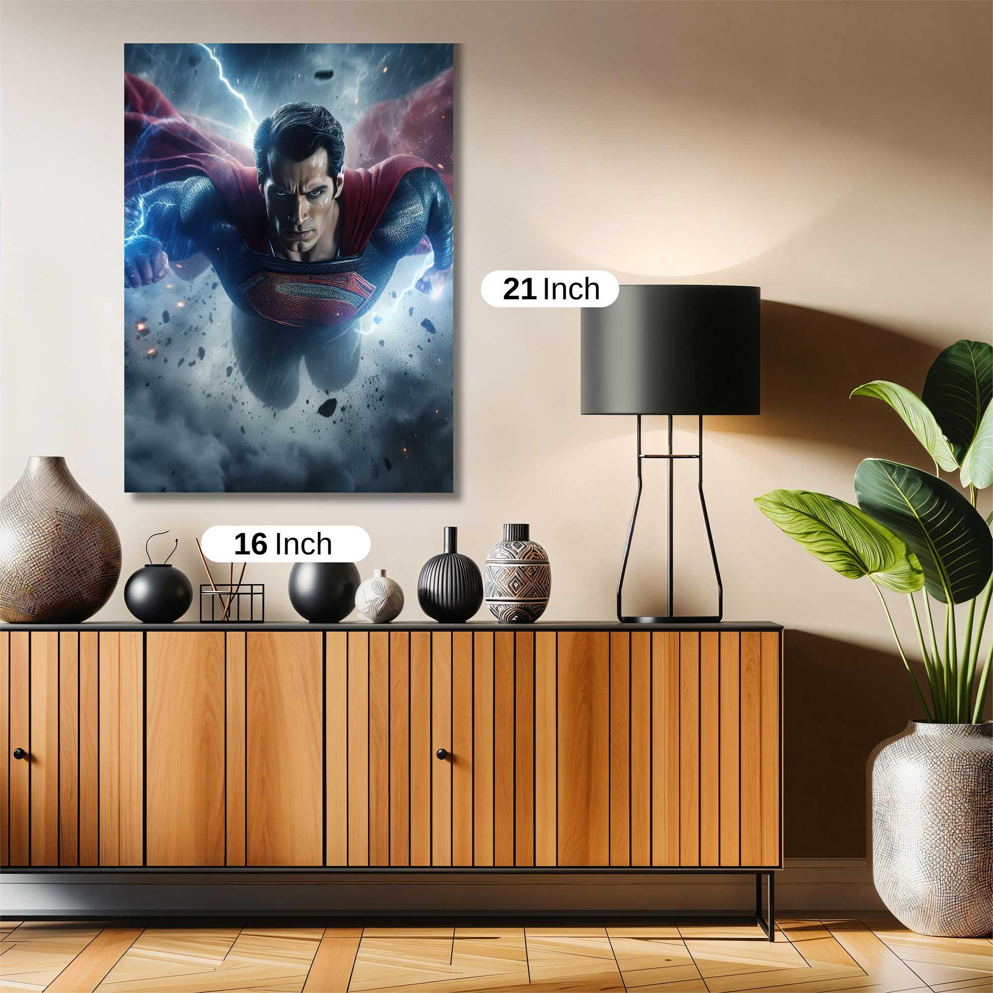 Superman Resolute Safe Wall Magnetic / M