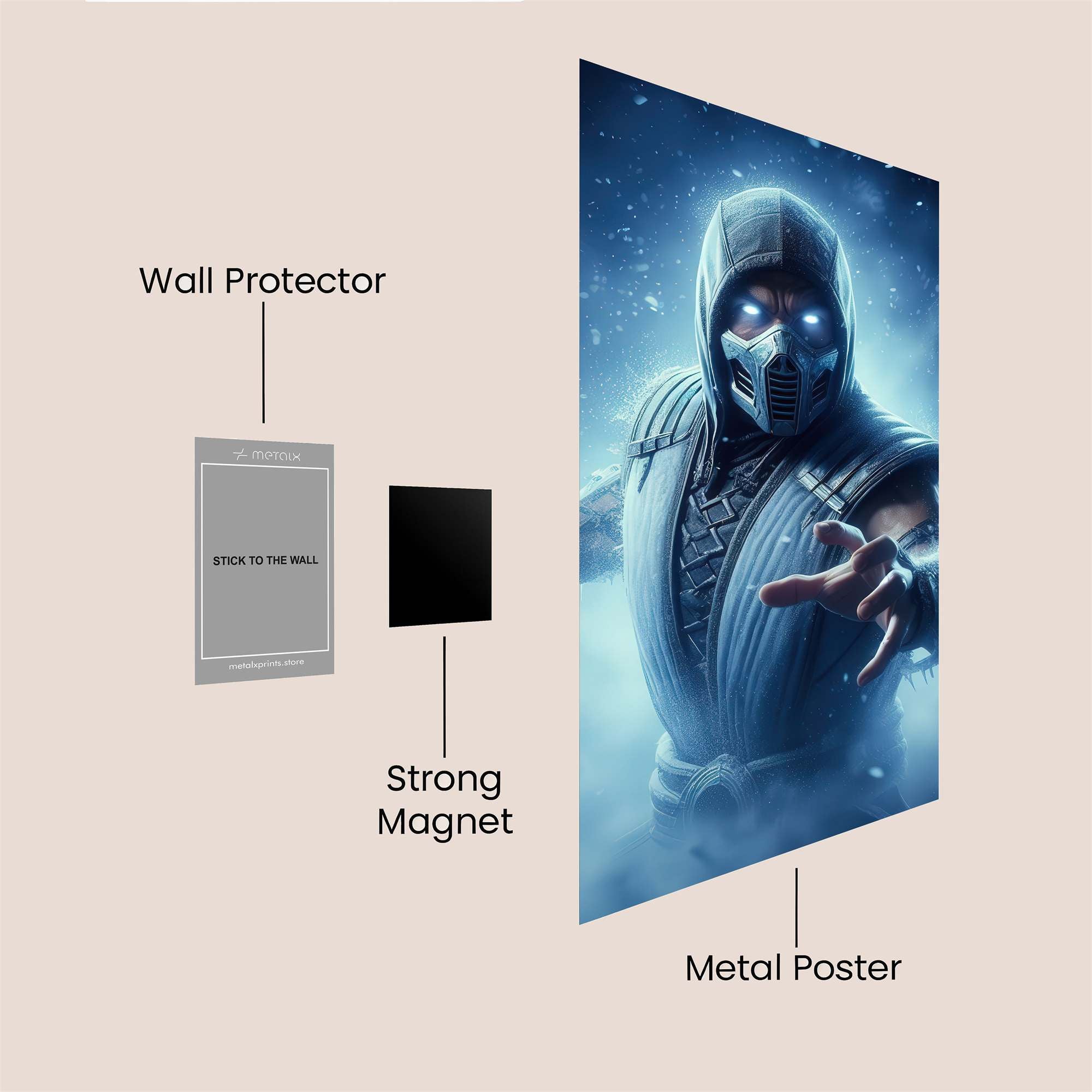 Sub-Zero Frosty Safe Wall Magnetic / M