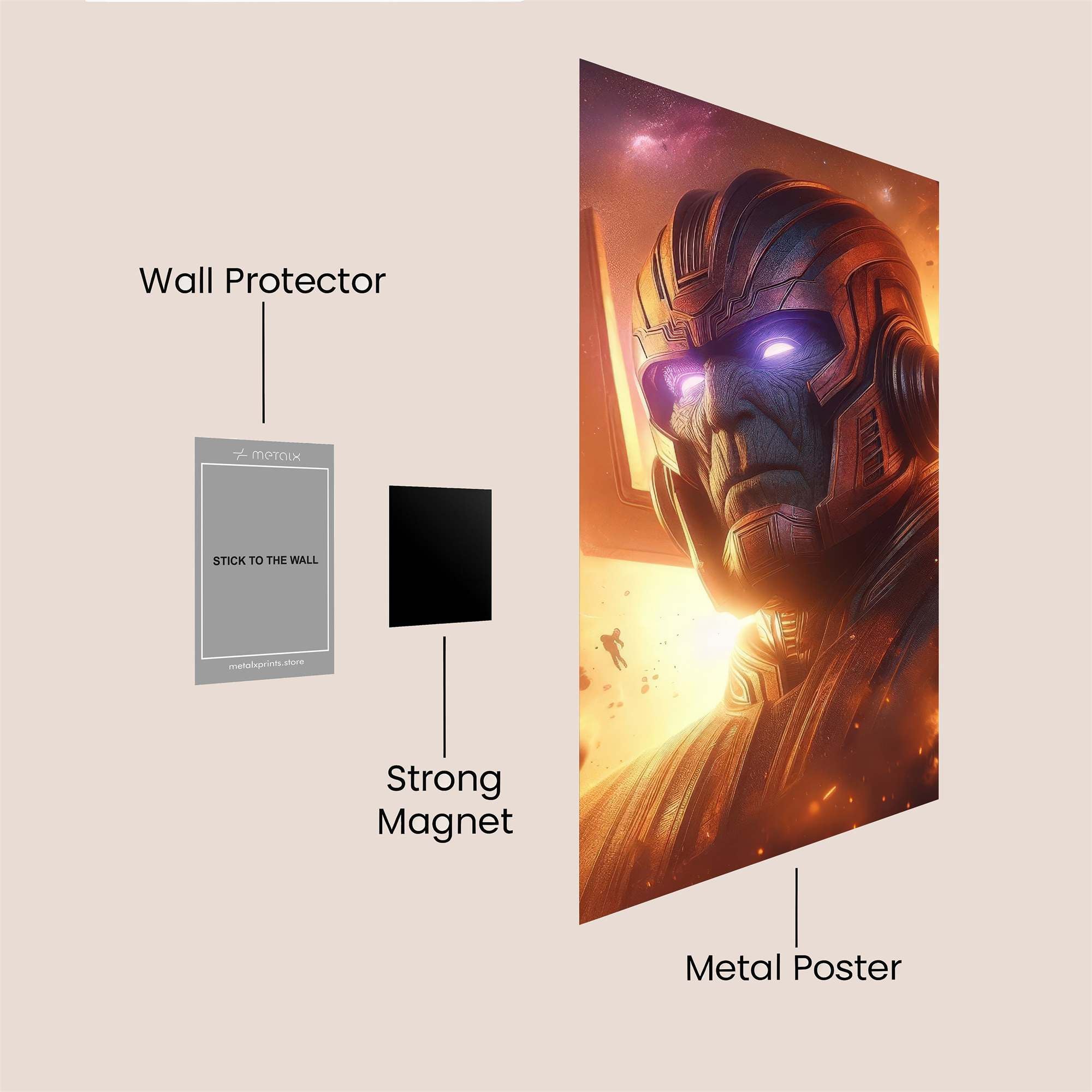 Galactus Cosmic Safe Wall Magnetic / M