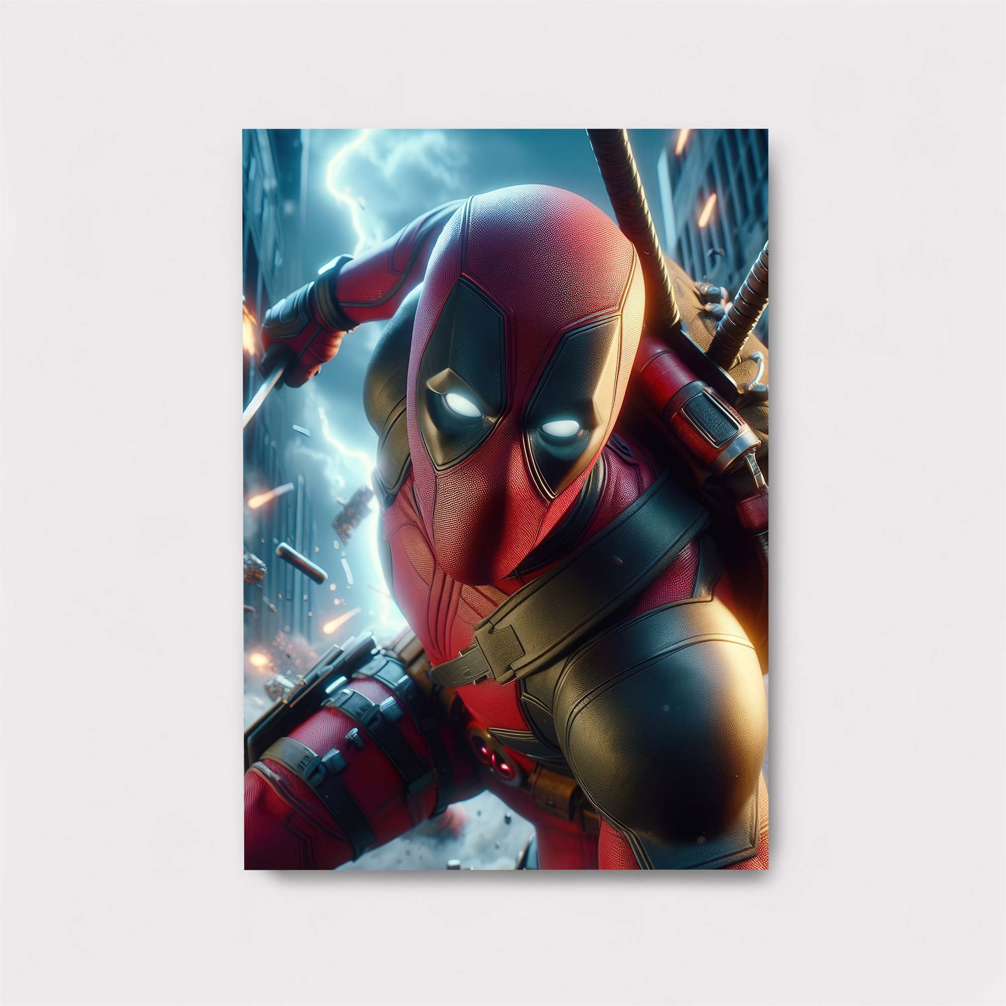 Deadpool Dynamic Safe Wall Magnetic / M