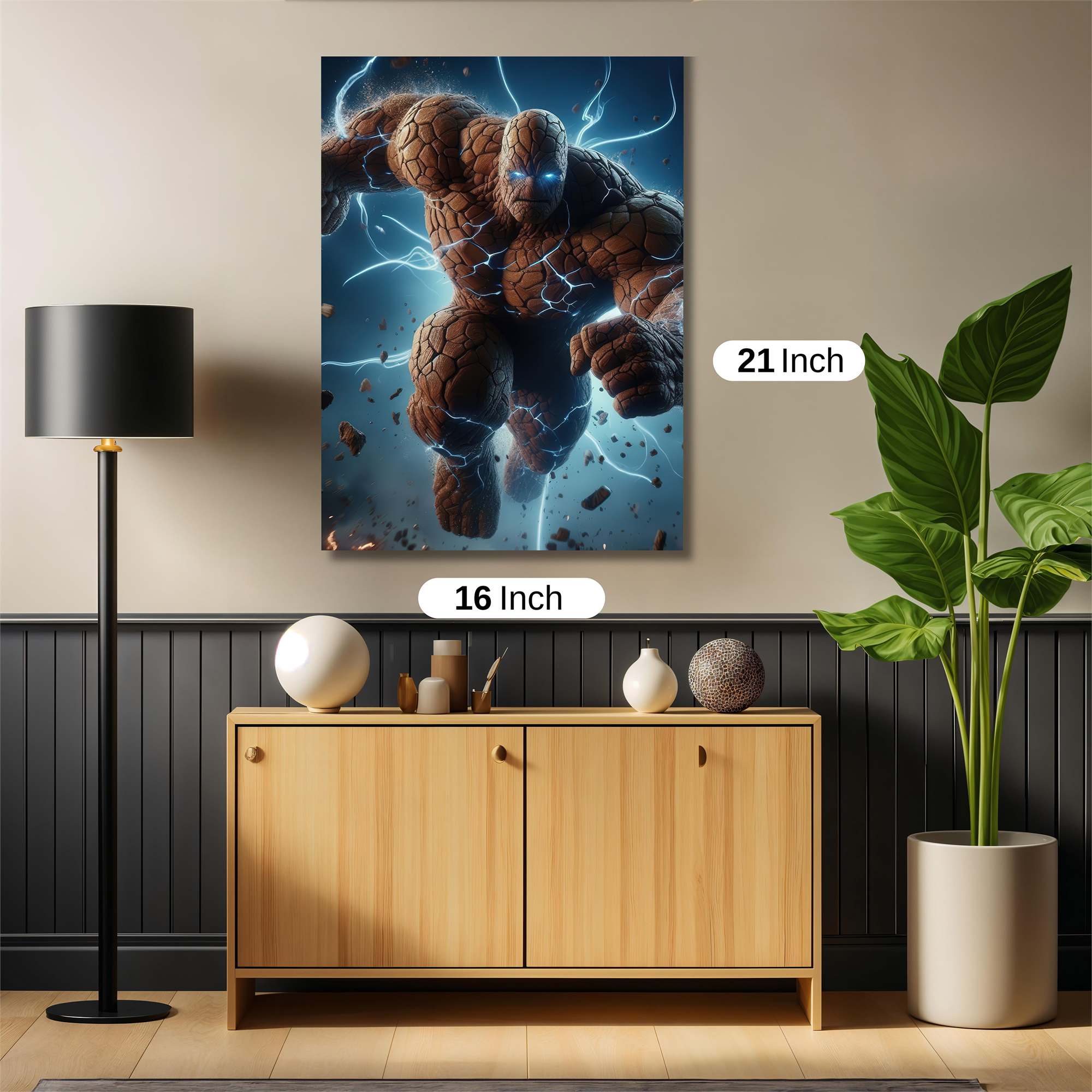 Thing Thunderous Safe Wall Magnetic / M