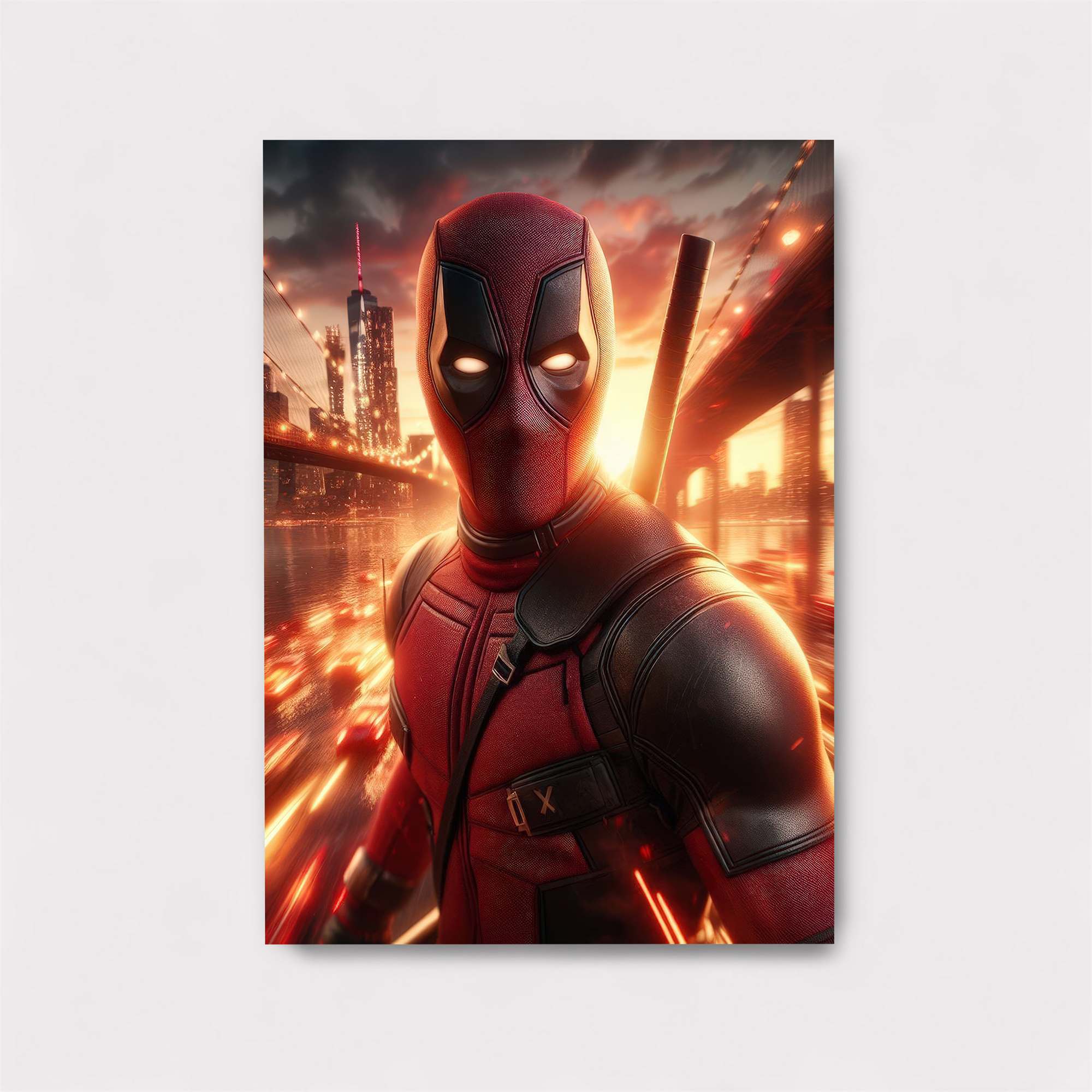 Deadpool Dusk Safe Wall Magnetic / M