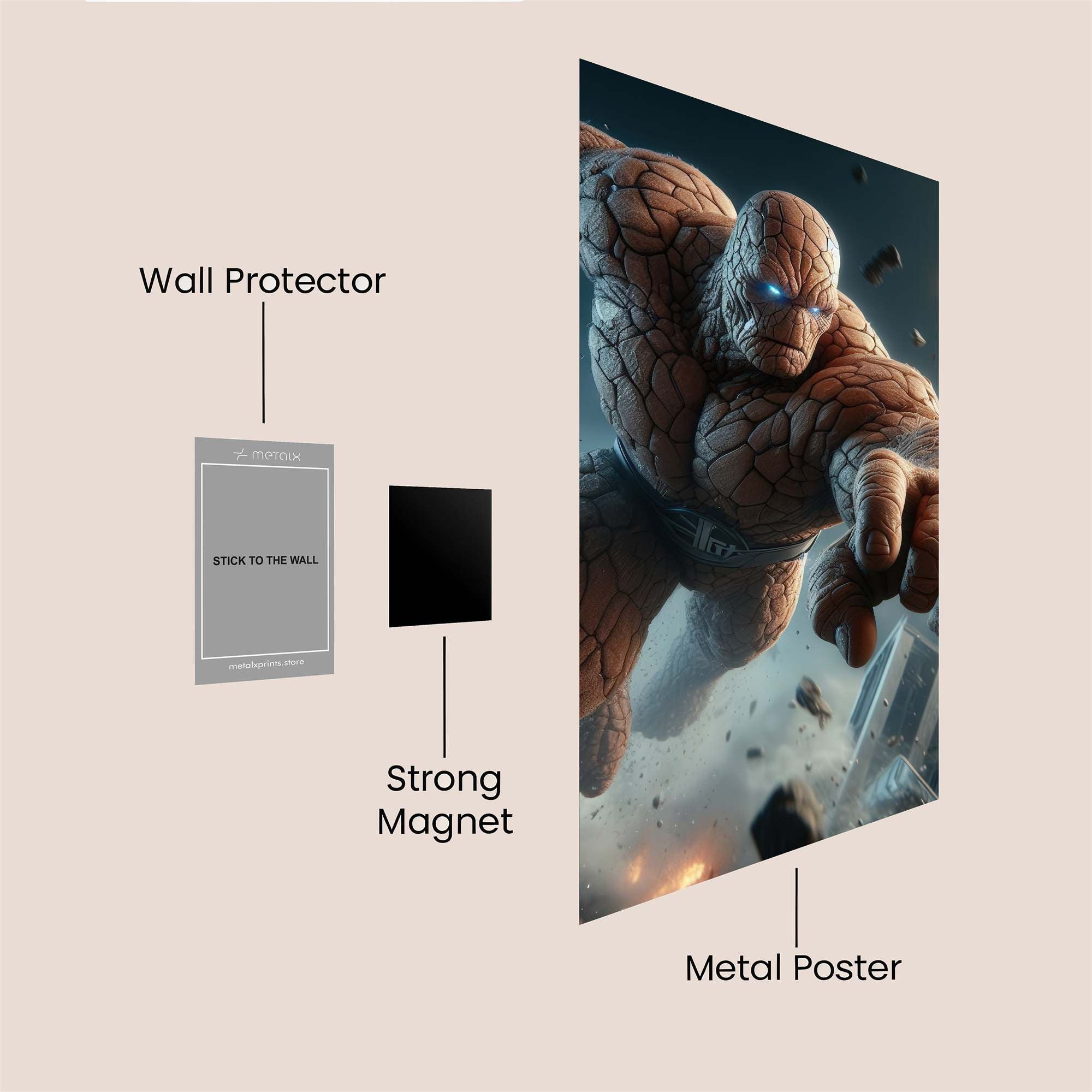 Thing Rampage Safe Wall Magnetic / M