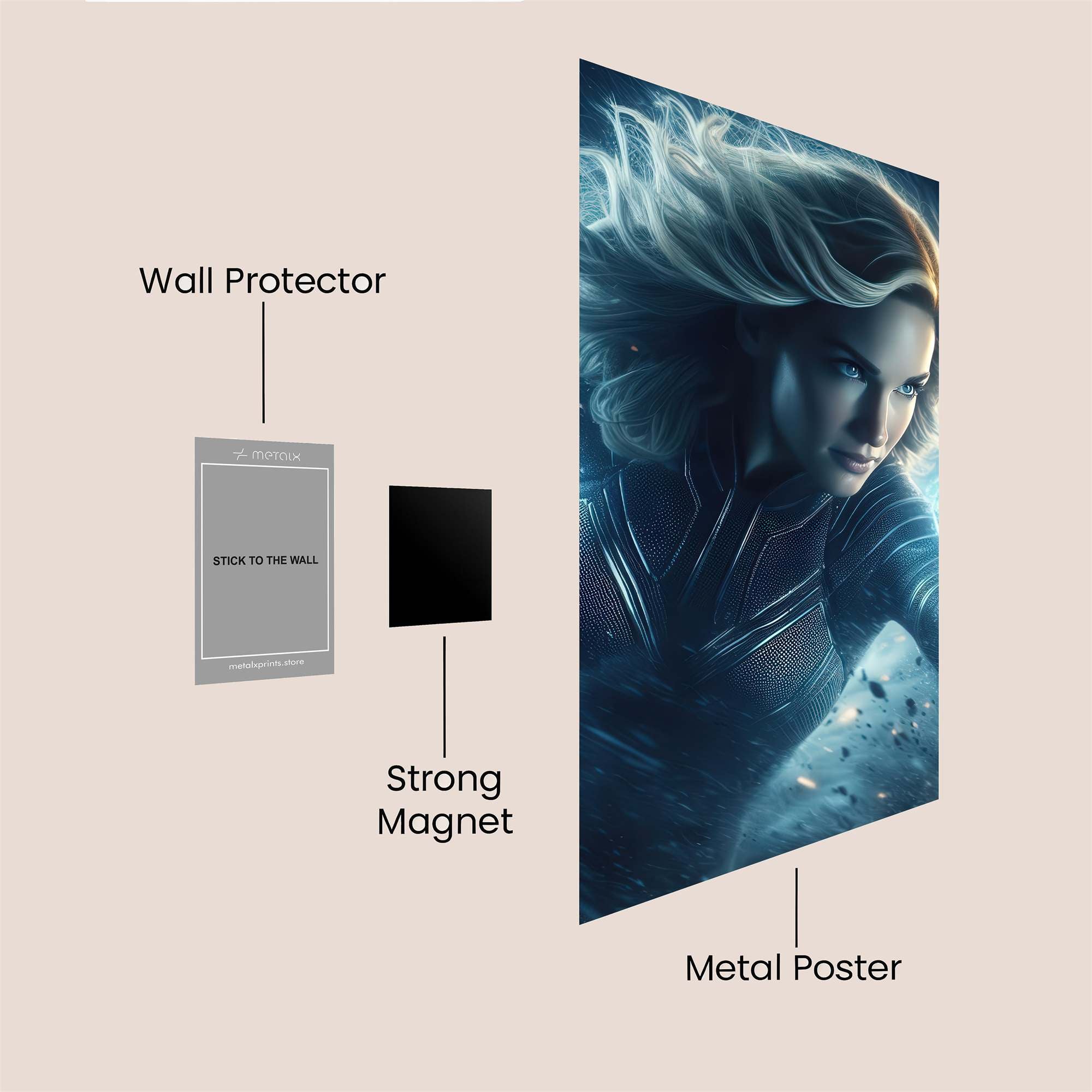 Storm Surge Safe Wall Magnetic / M