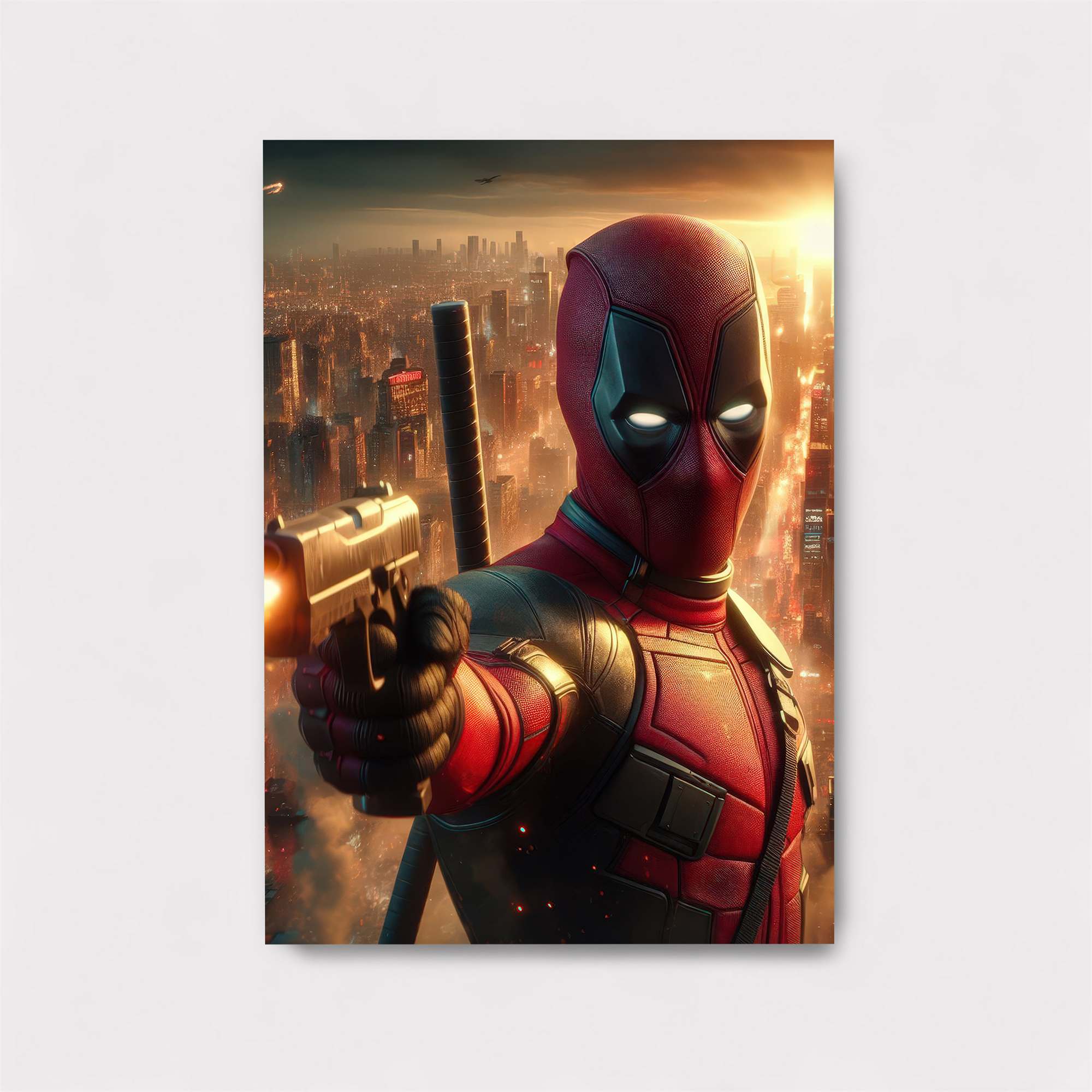 Deadpool Dusk Safe Wall Magnetic / M