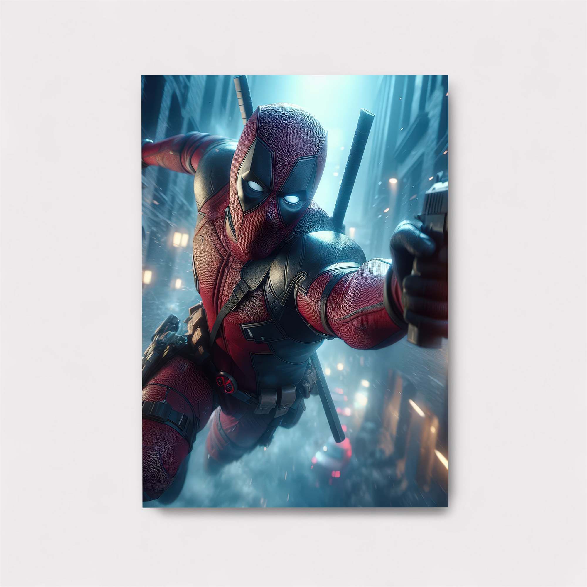 Deadpool Dynamic Safe Wall Magnetic / M