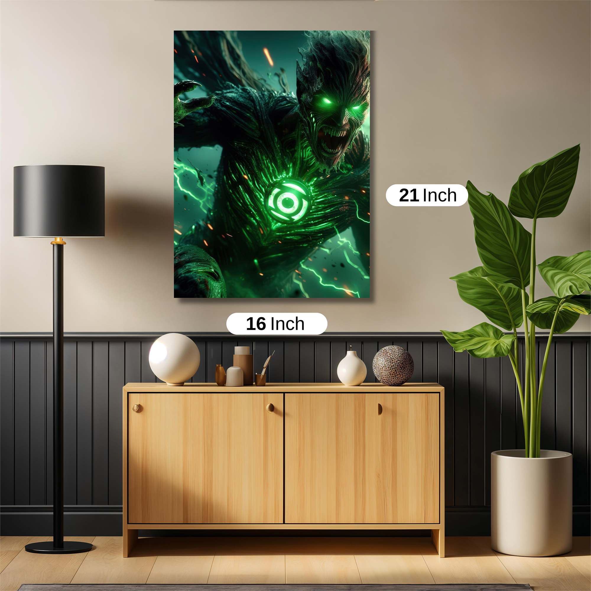 Swamp Terror Safe Wall Magnetic / M