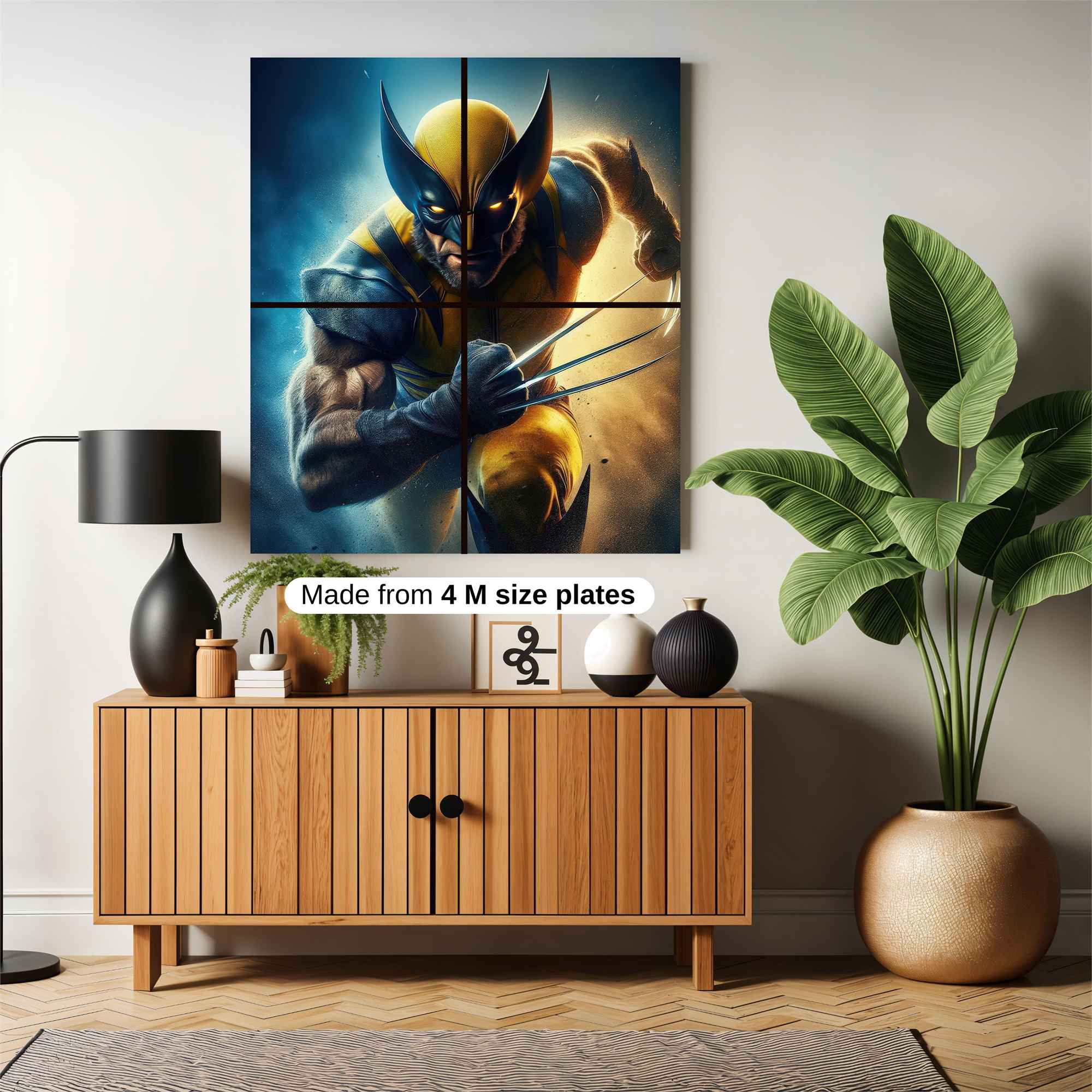 Wolverine Unleashed Safe Wall Magnetic / M