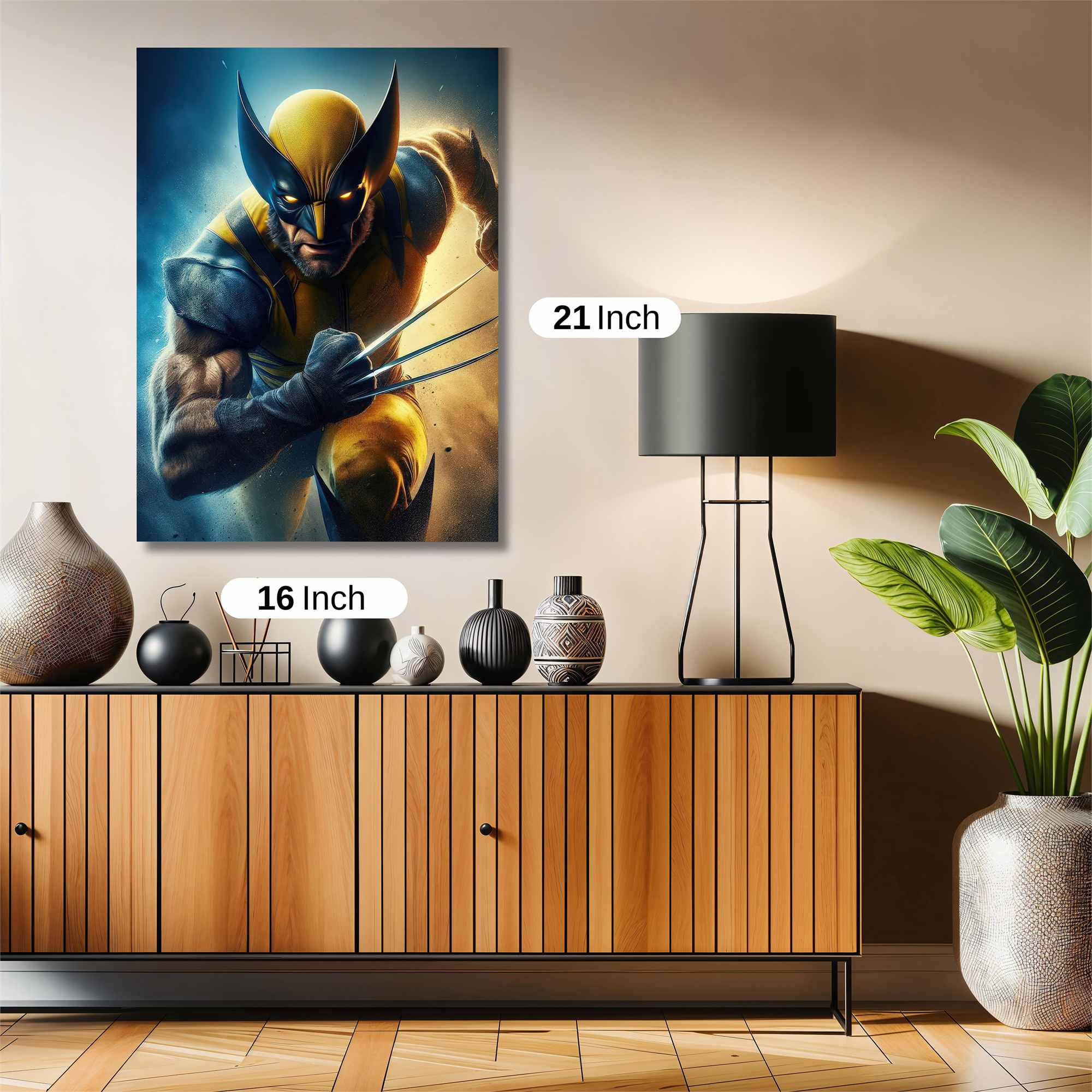 Wolverine Unleashed Safe Wall Magnetic / M