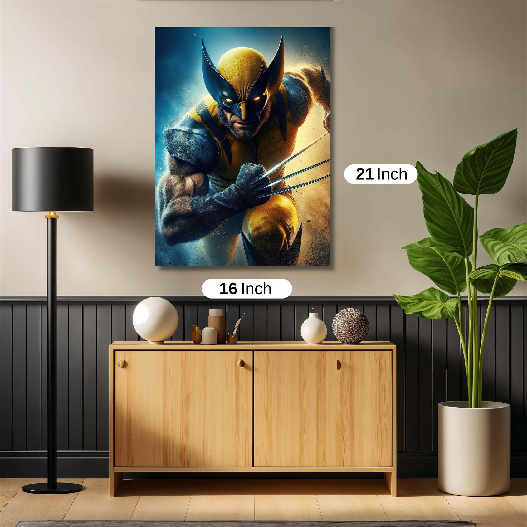 Wolverine Unleashed Safe Wall Magnetic / M