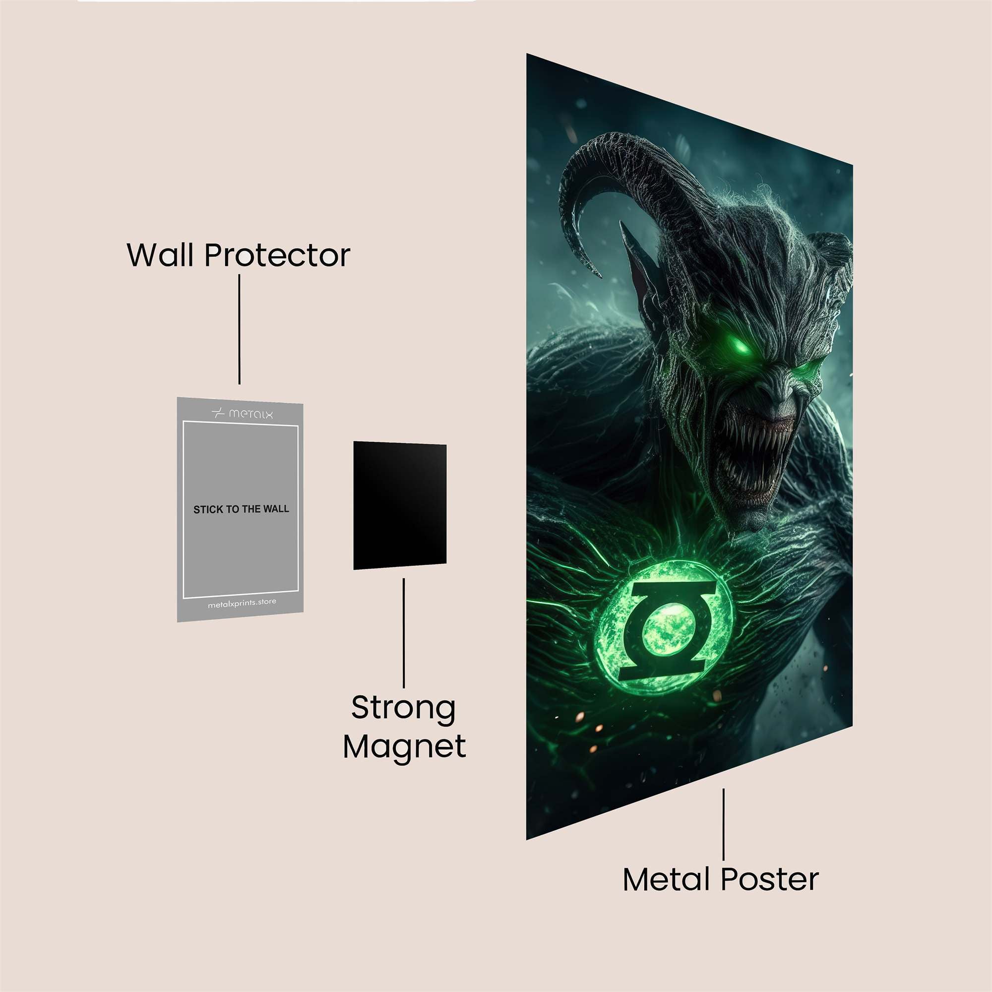 Demon Valor Safe Wall Magnetic / M
