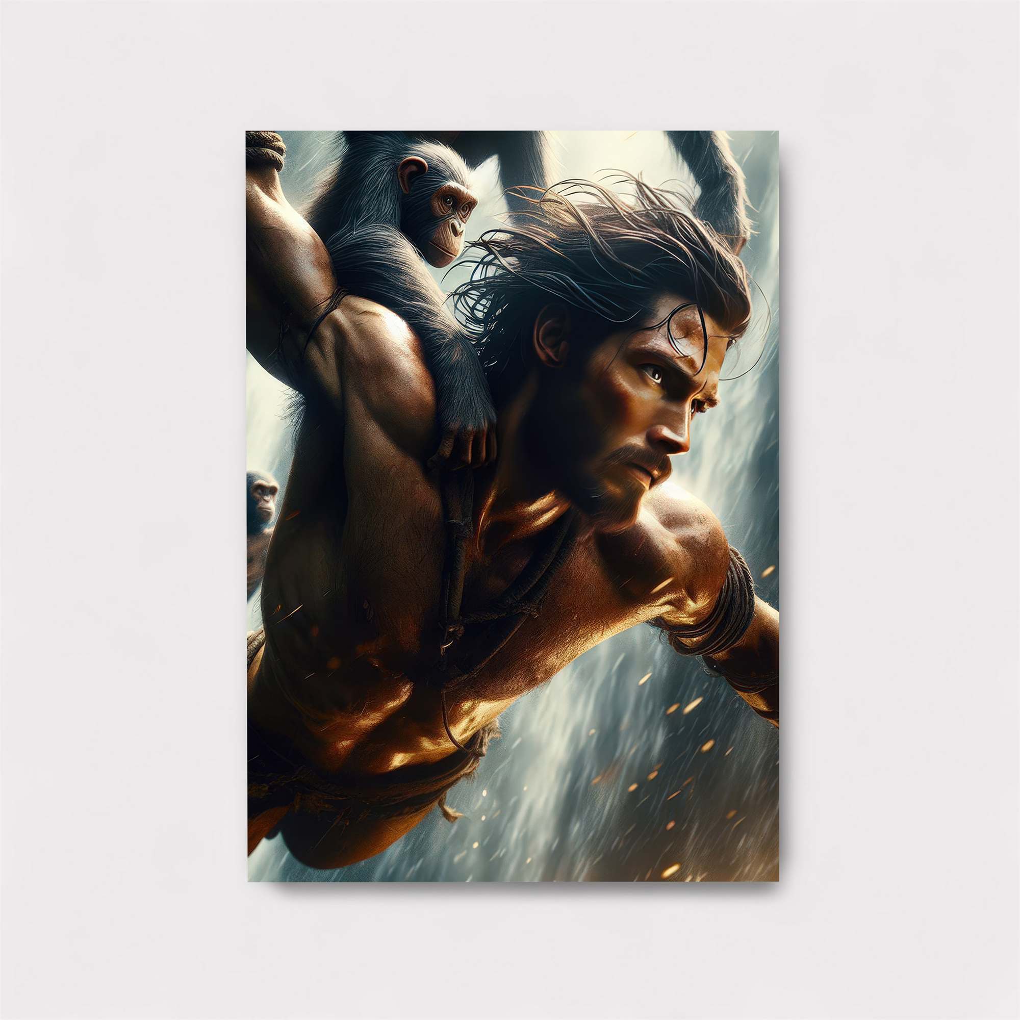 Tarzan Triumphant Safe Wall Magnetic / M