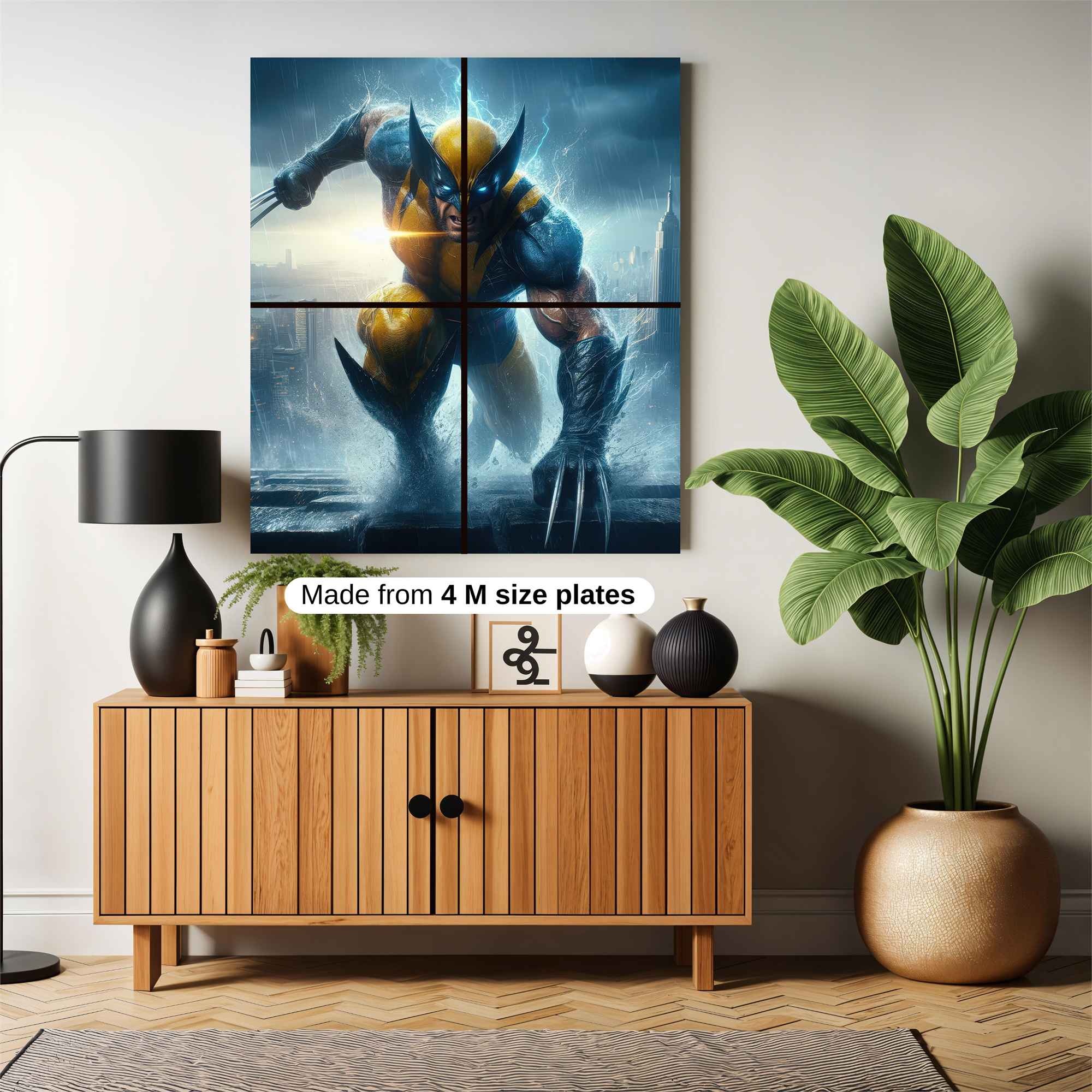 Wolverine Thunderous Safe Wall Magnetic / M
