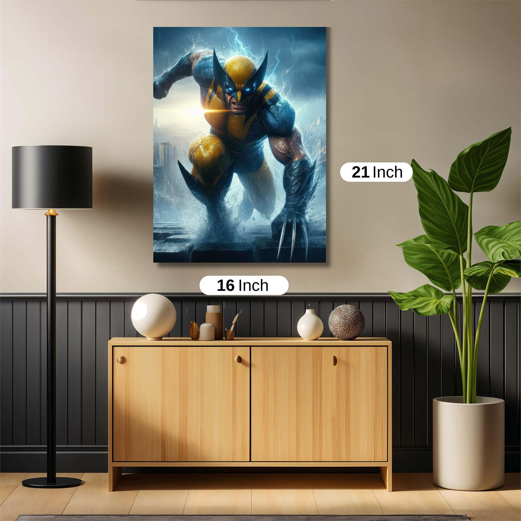 Wolverine Thunderous Safe Wall Magnetic / M