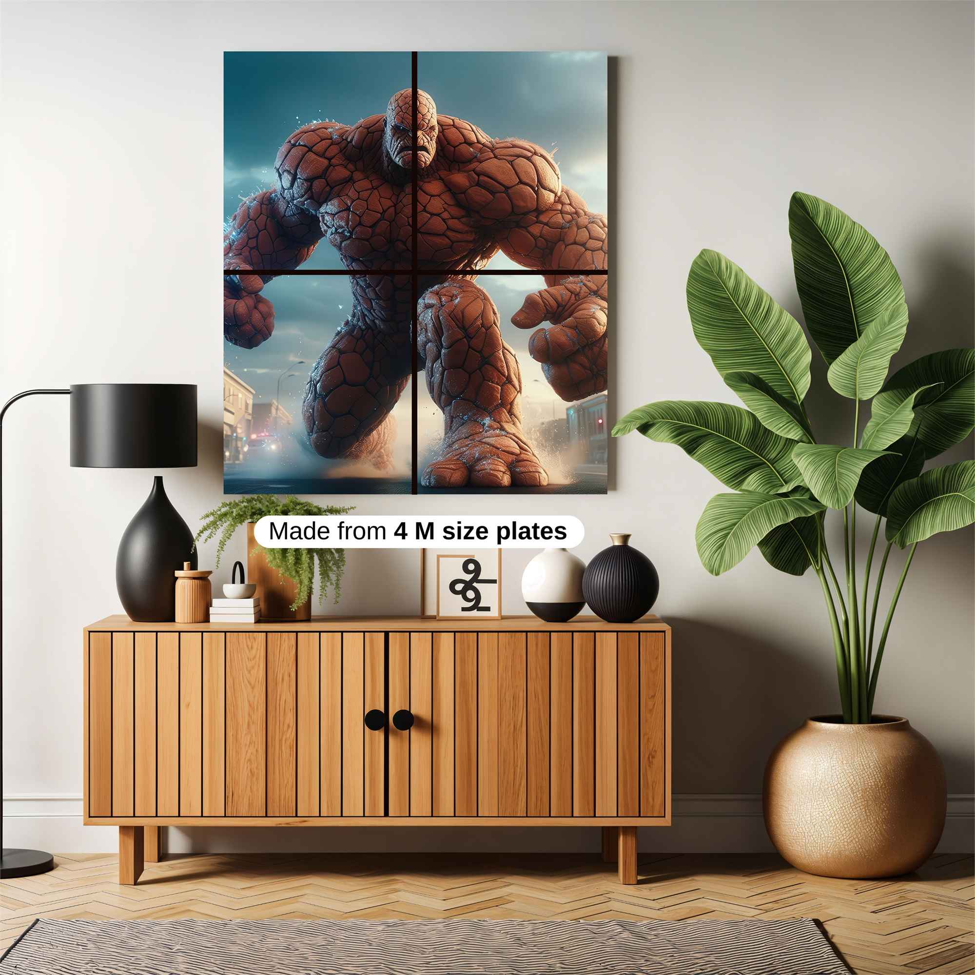 Thing Menacing Safe Wall Magnetic / M