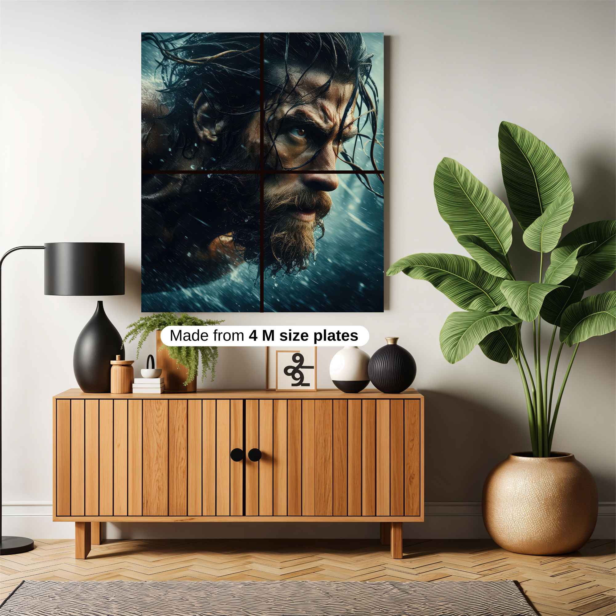 Aquaman Tempest Safe Wall Magnetic / M