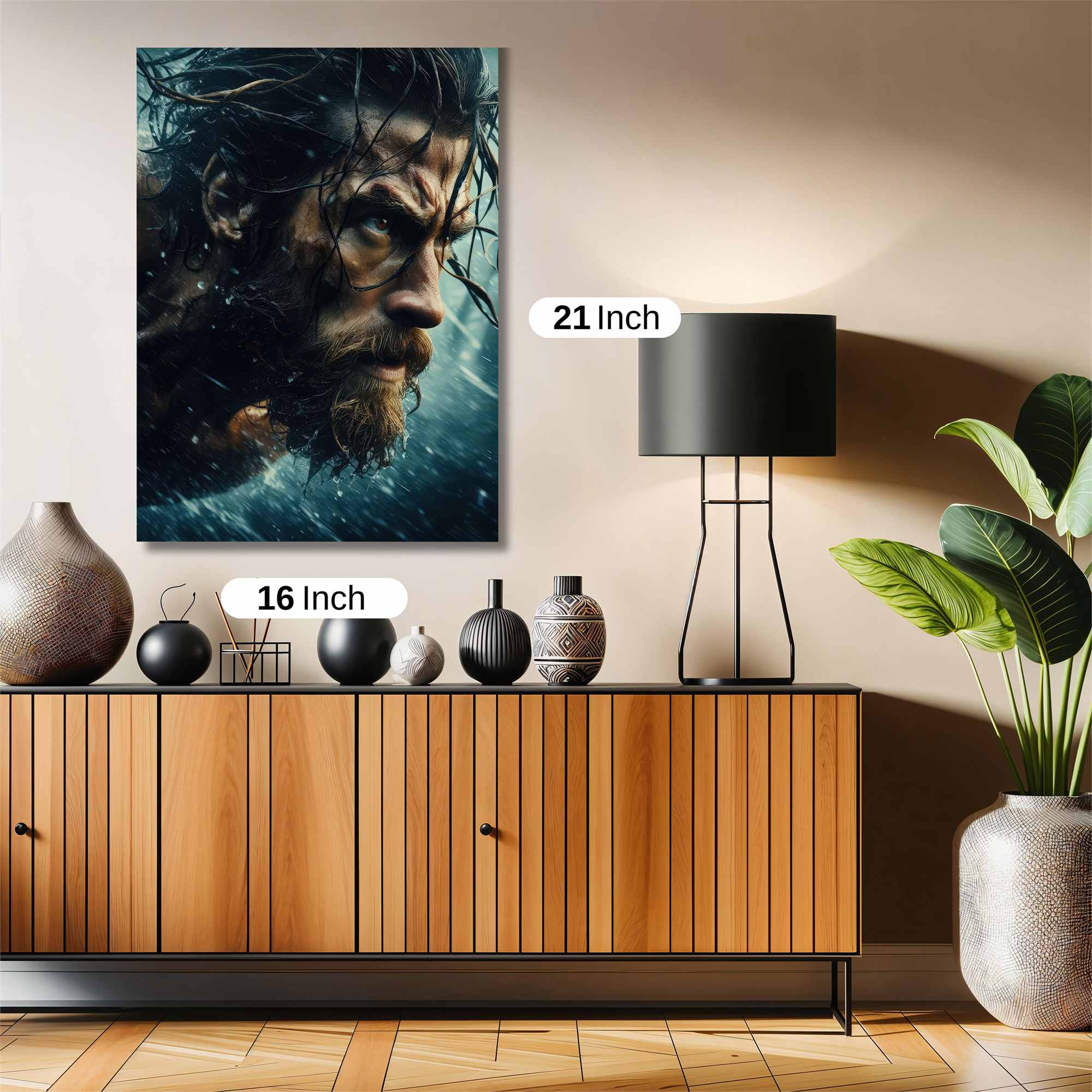 Aquaman Tempest Safe Wall Magnetic / M