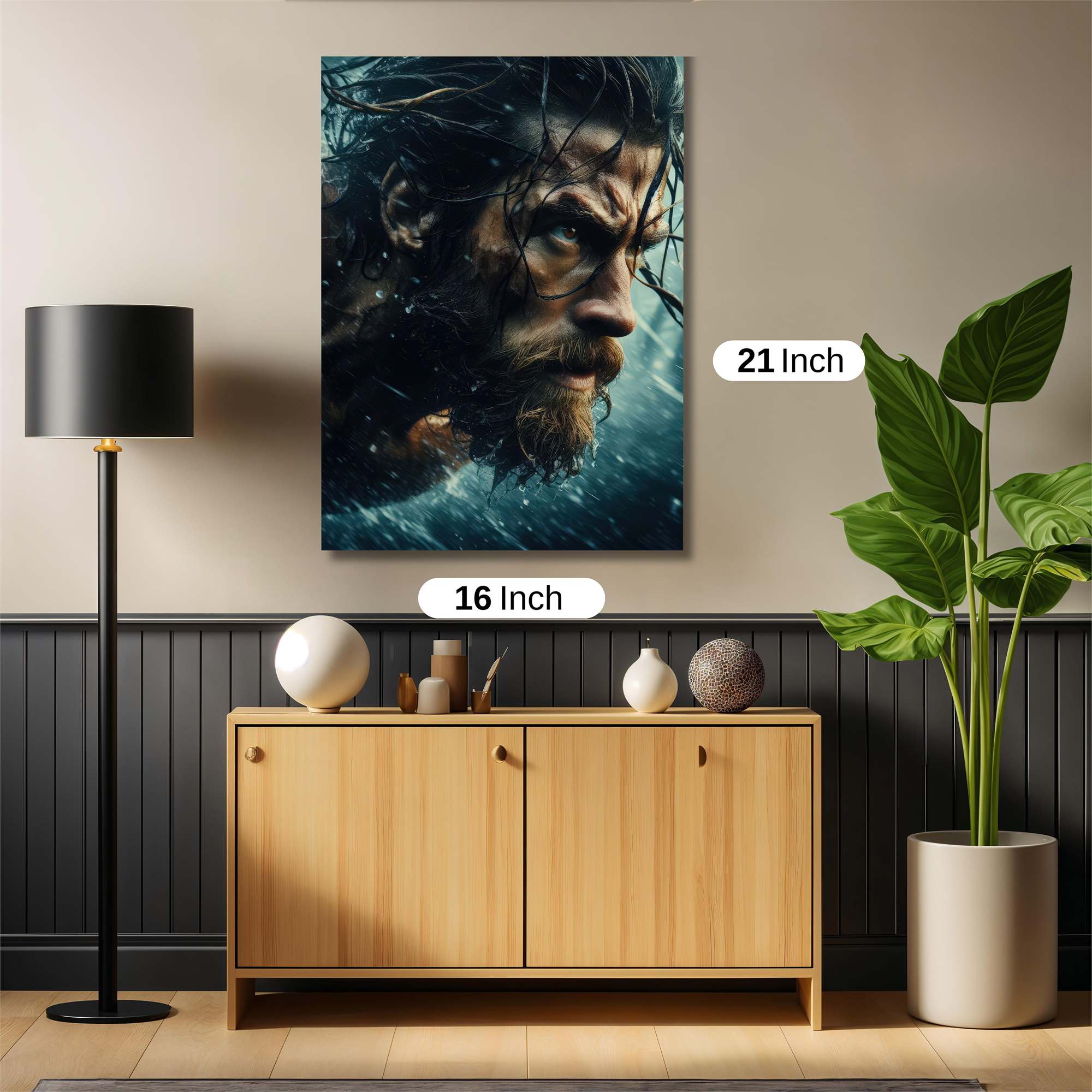 Aquaman Tempest Safe Wall Magnetic / M