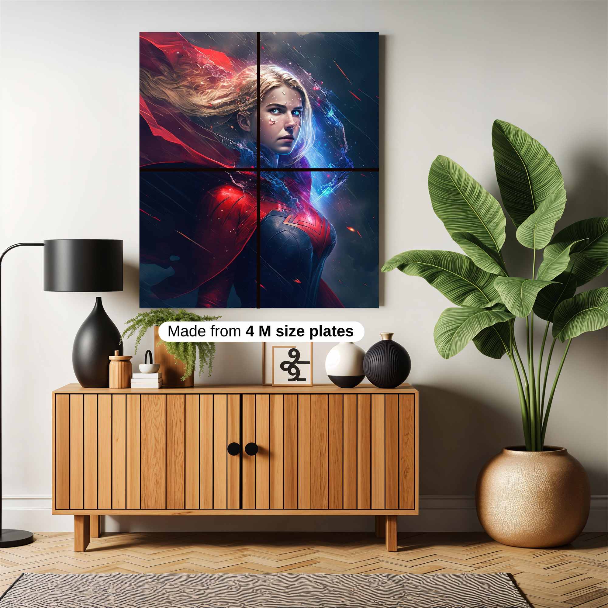 Supergirl Serene Safe Wall Magnetic / M