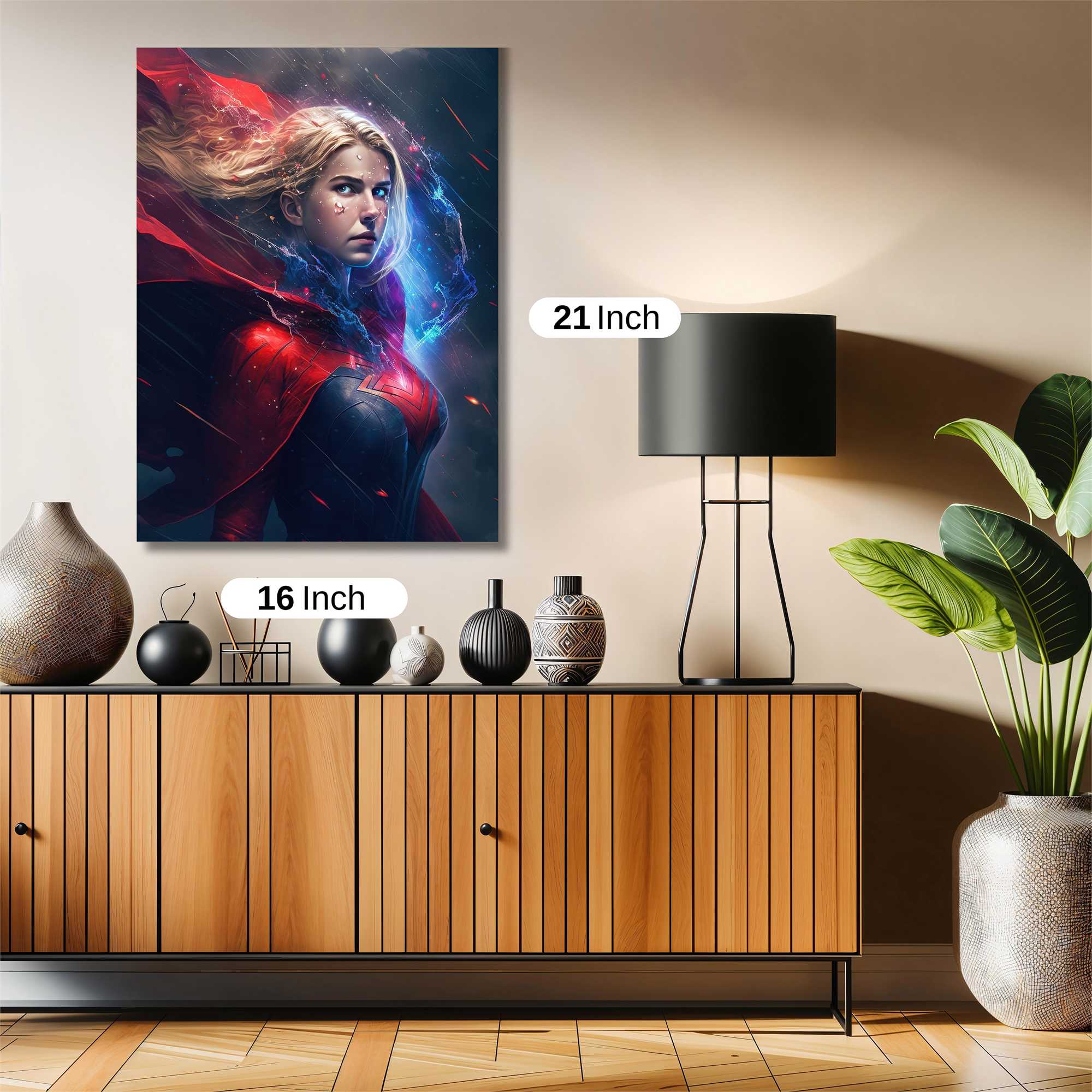 Supergirl Serene Safe Wall Magnetic / M