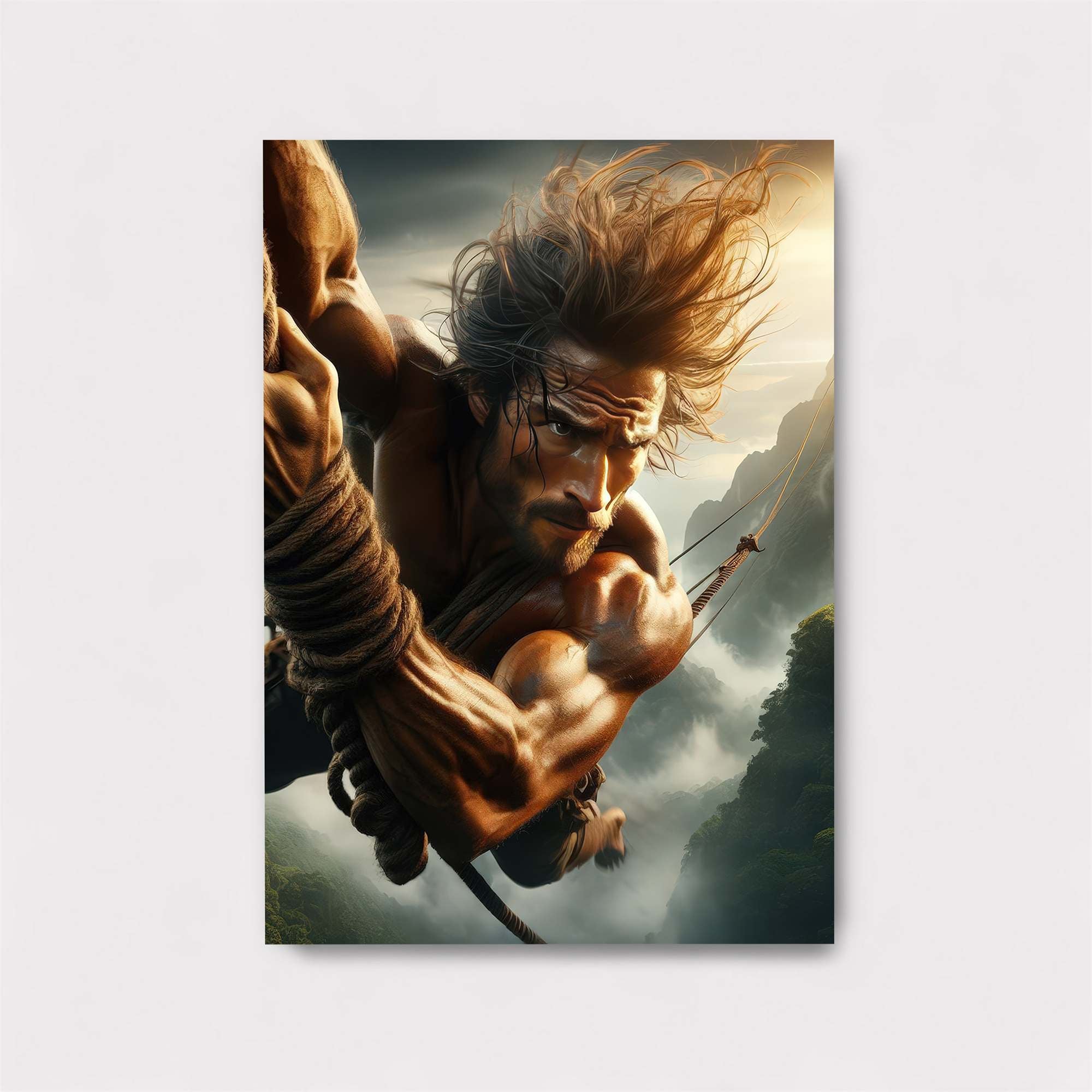 Hanuman Ascending Safe Wall Magnetic / M