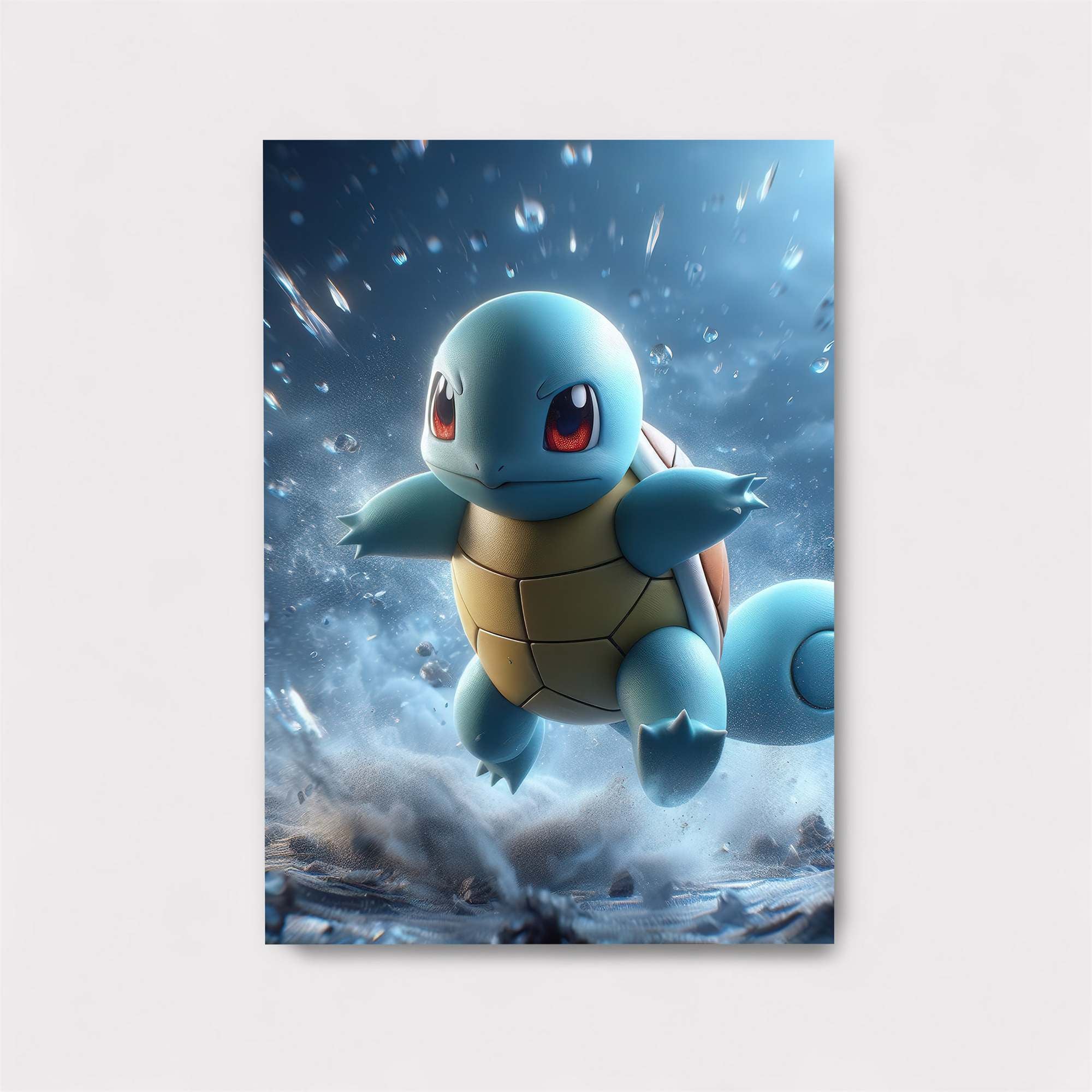 Squirtle Splash Safe Wall Magnetic / M