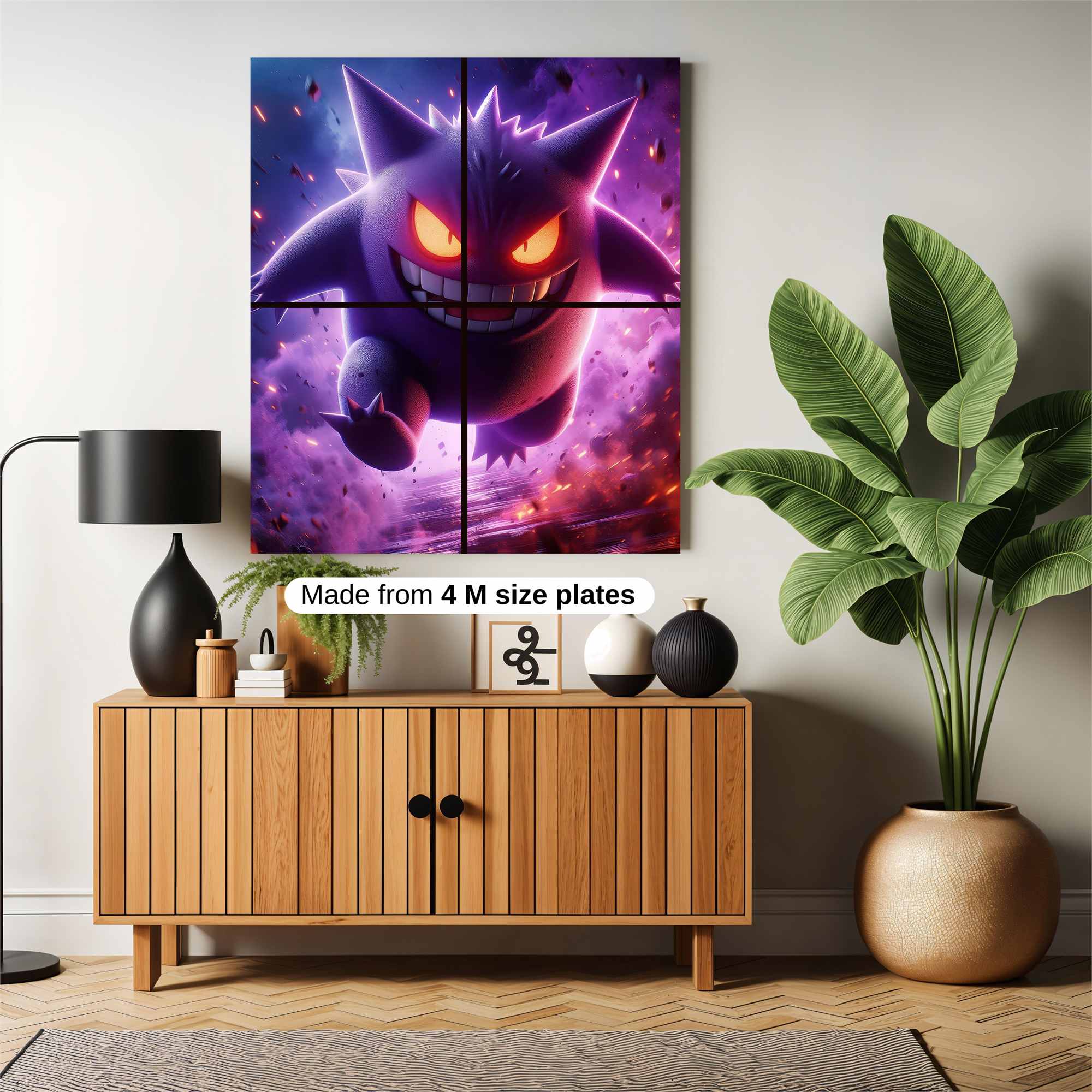 Gengar Menace Safe Wall Magnetic / M