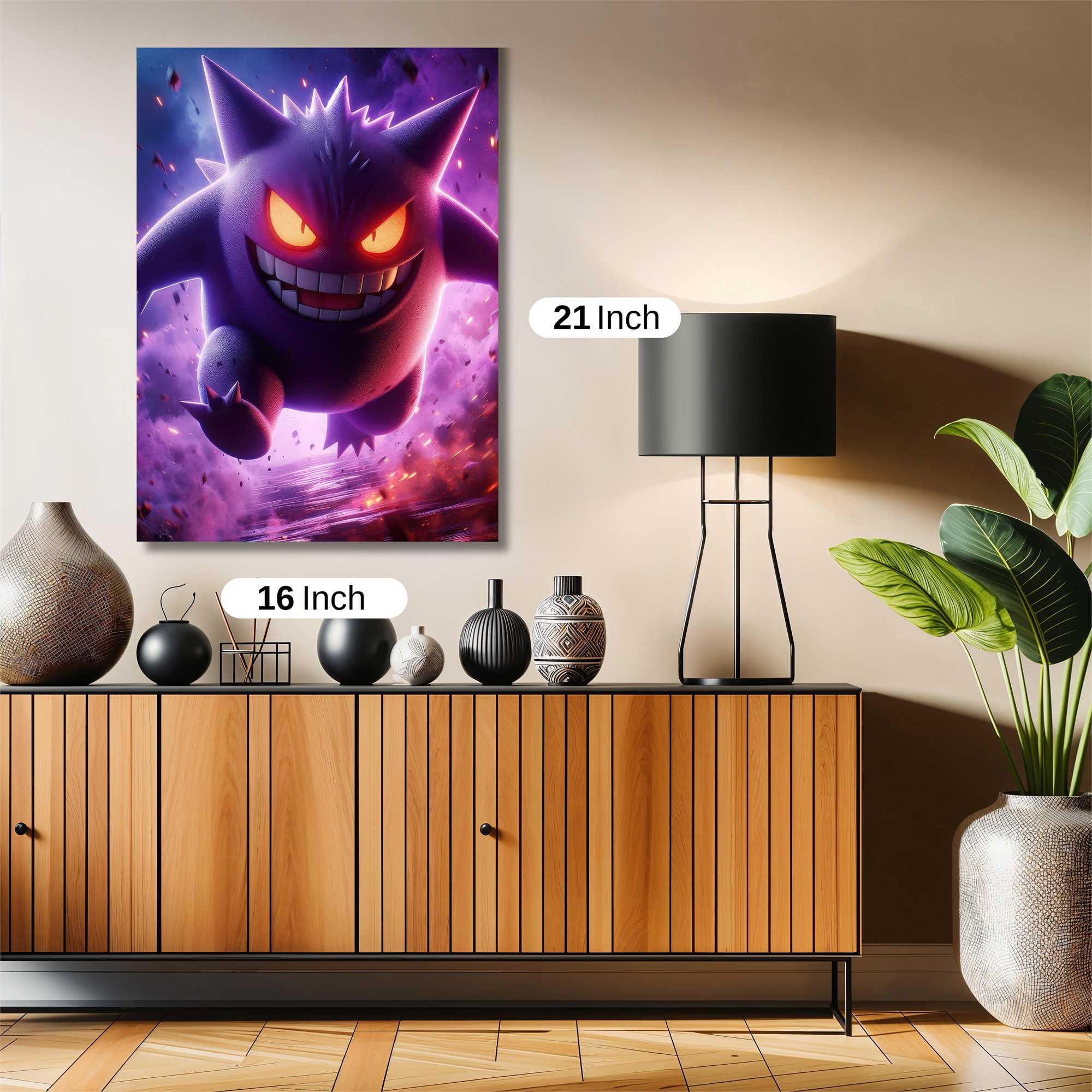 Gengar Menace Safe Wall Magnetic / M