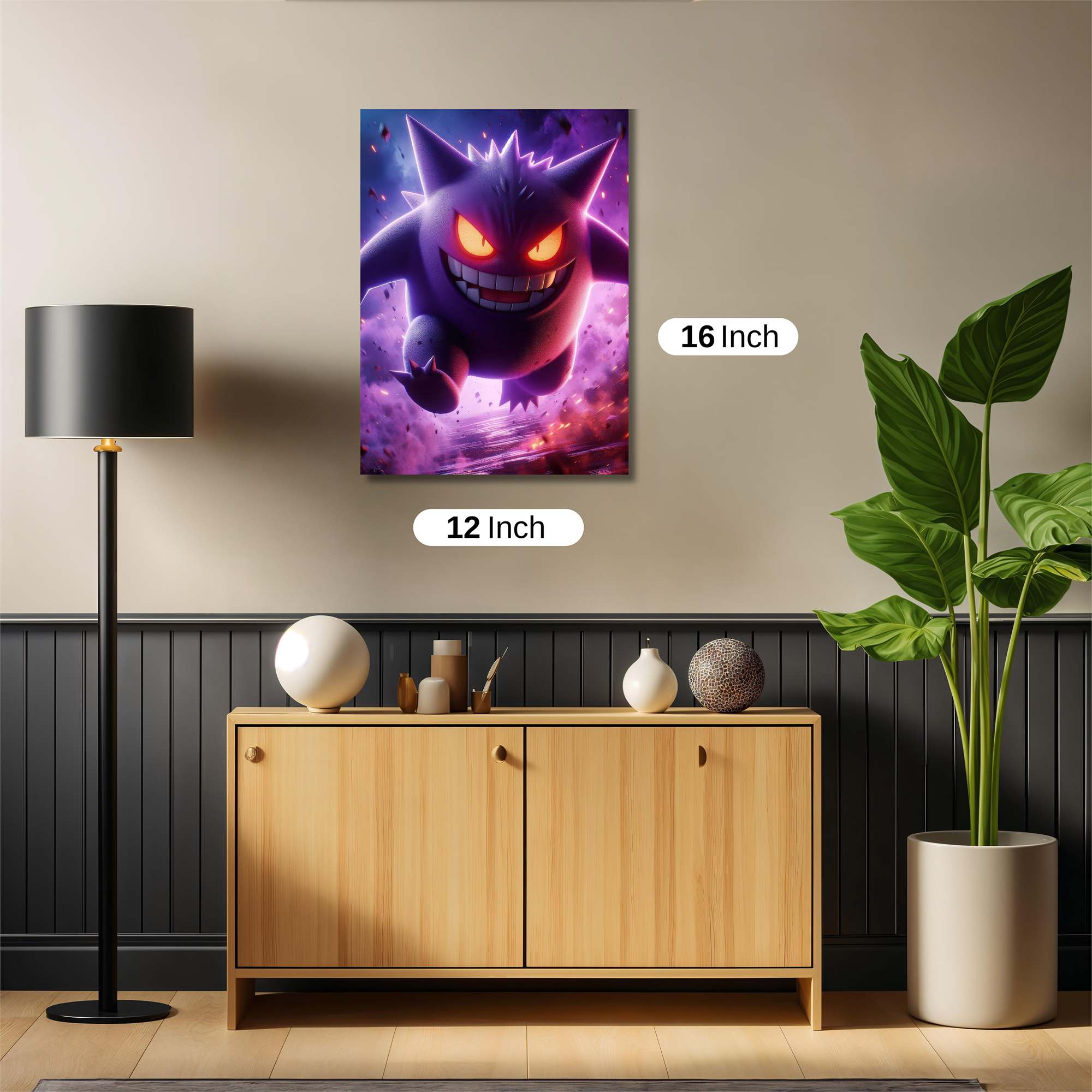 Gengar Menace Safe Wall Magnetic / M