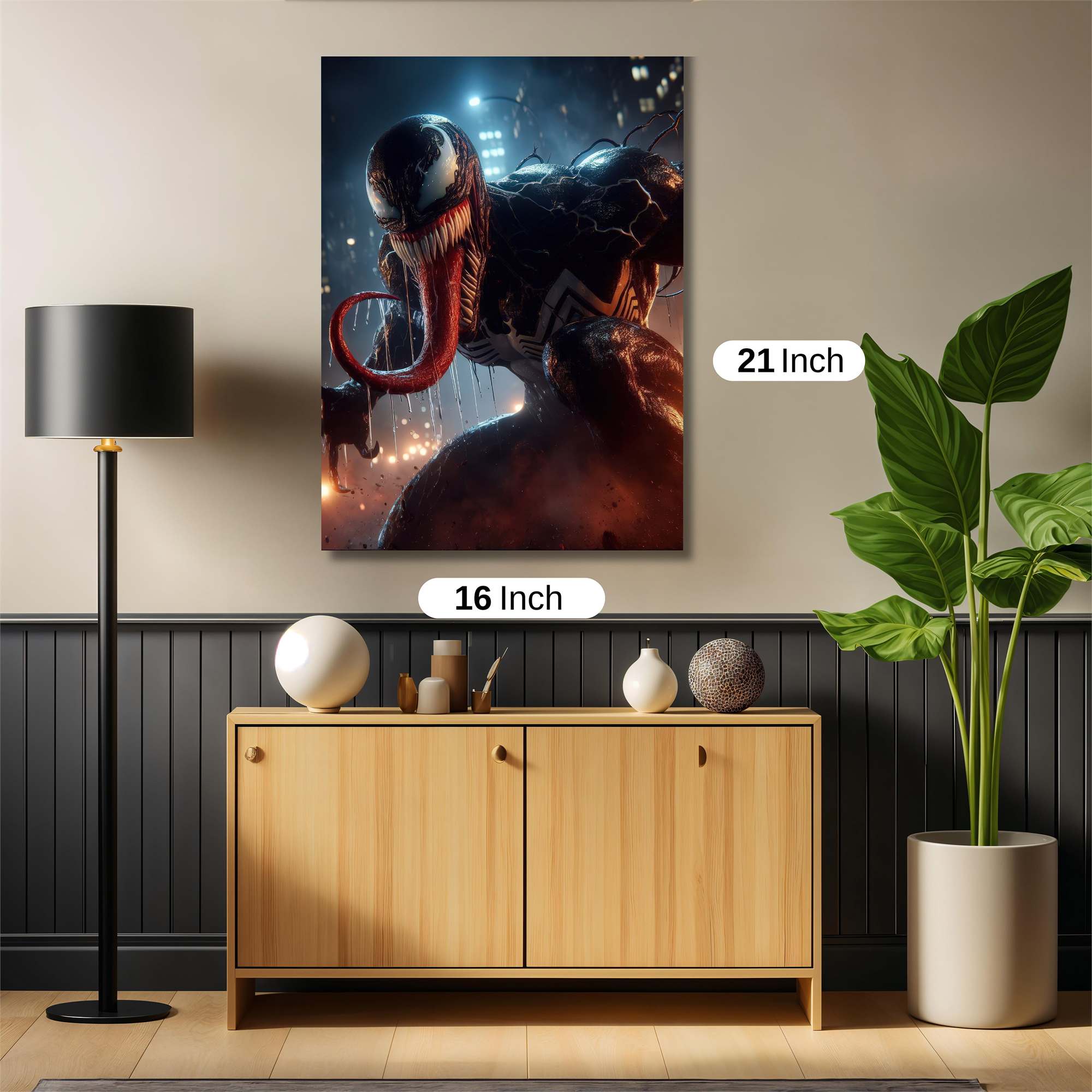 Venom Rampage Safe Wall Magnetic / M