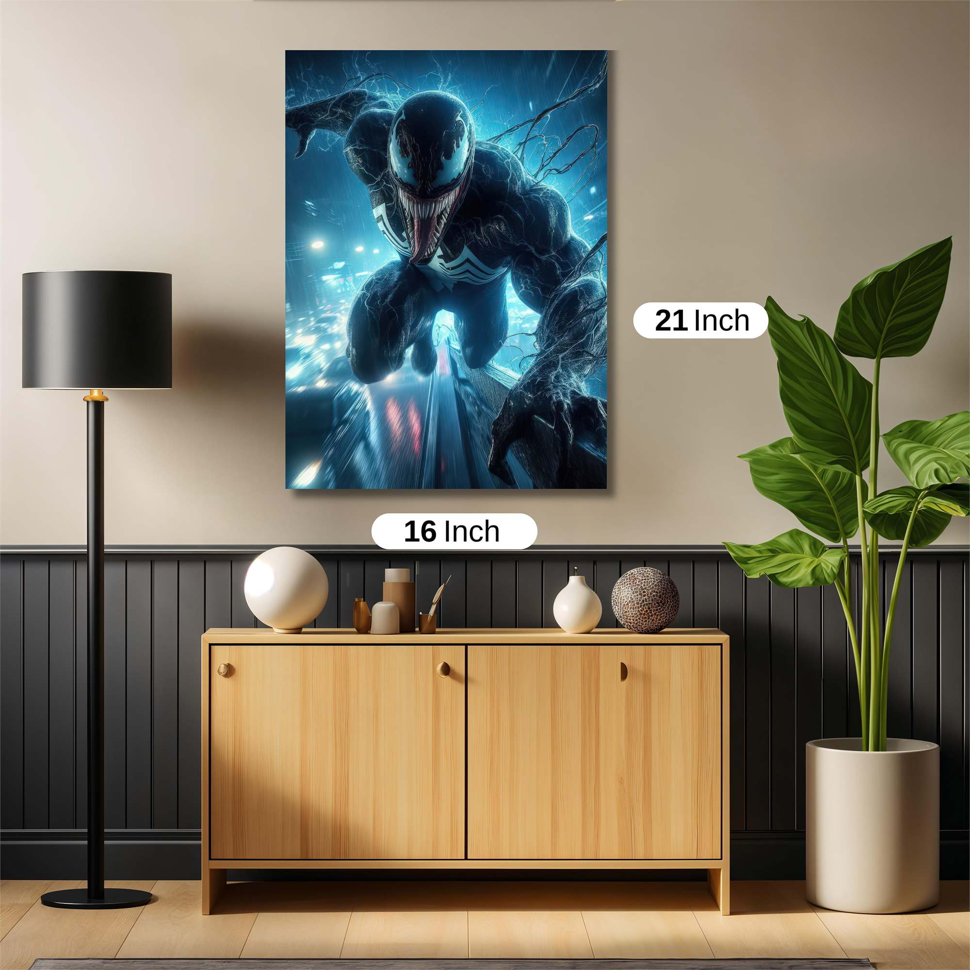 Venom Unleashed Safe Wall Magnetic / M