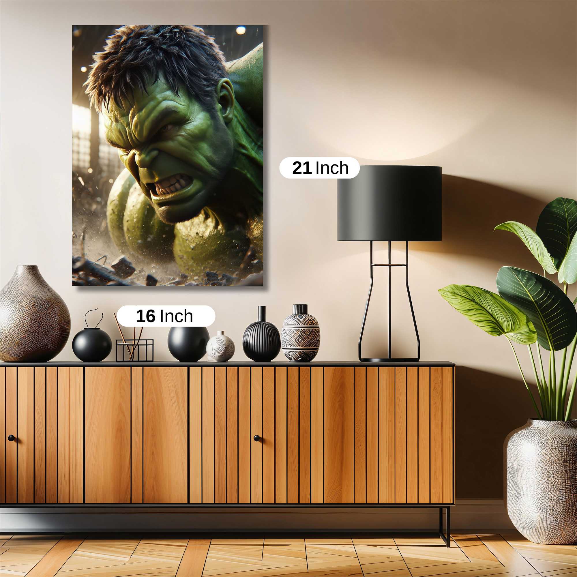 Hulk Rampage Safe Wall Magnetic / M