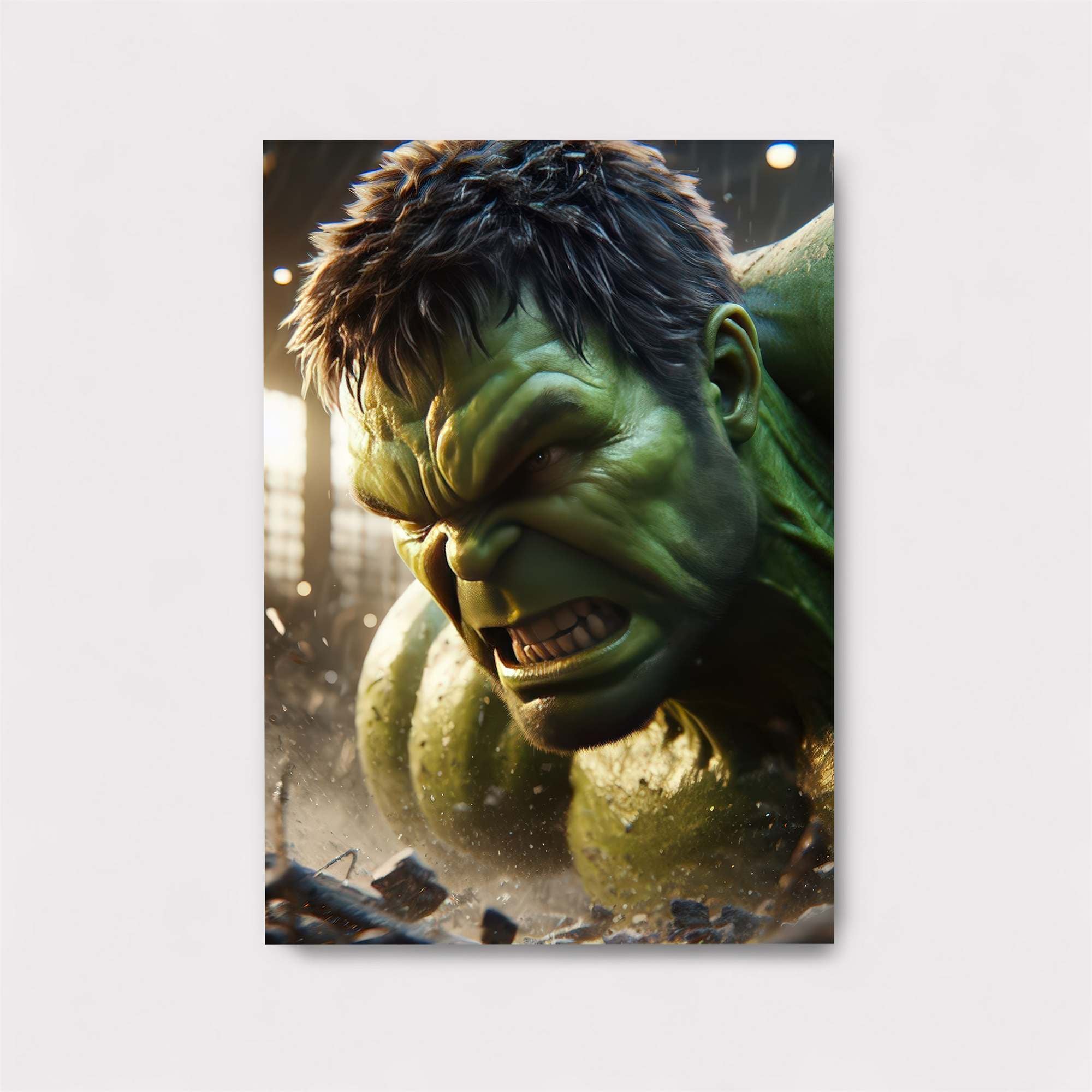 Hulk Rampage Safe Wall Magnetic / M