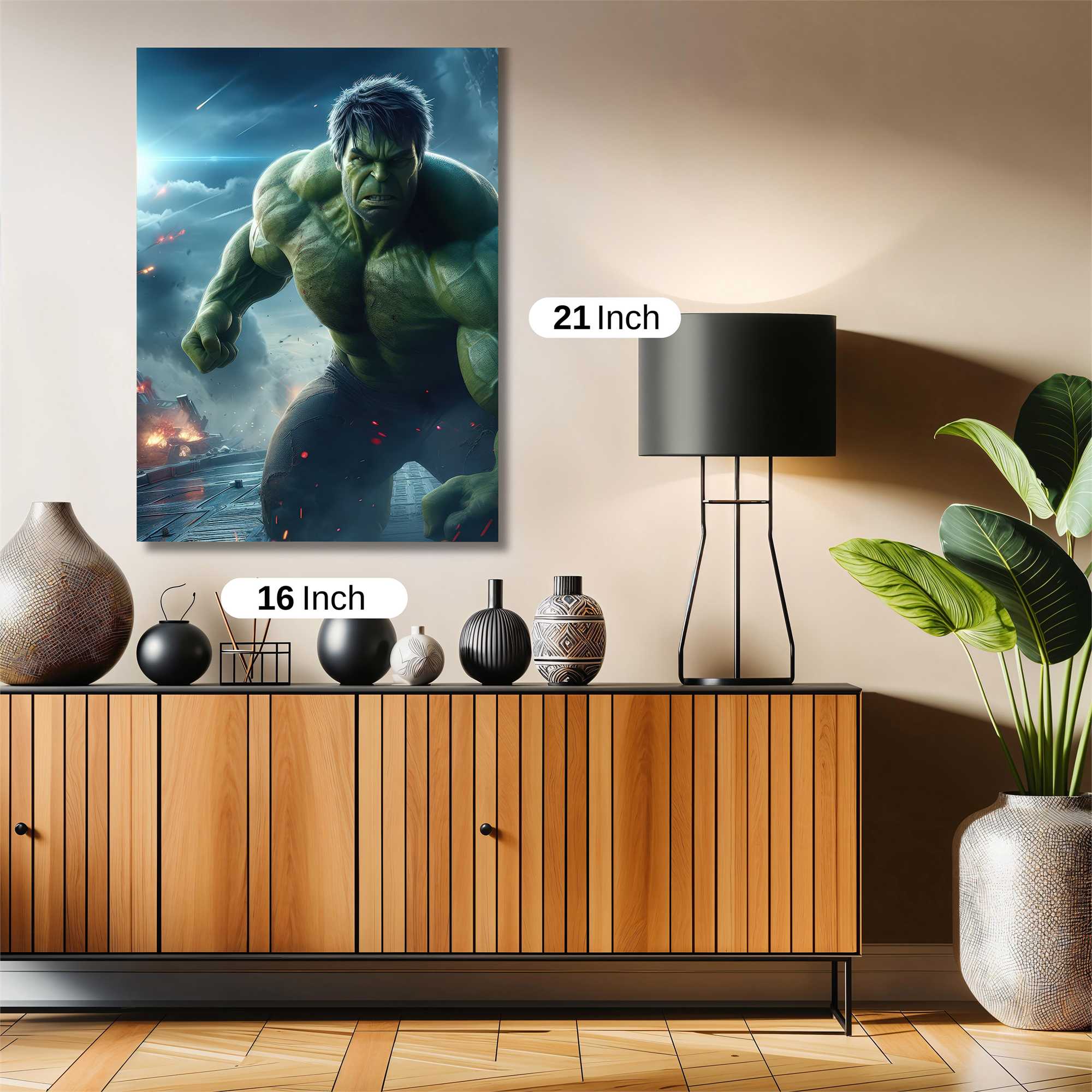Hulk Rampage Safe Wall Magnetic / M