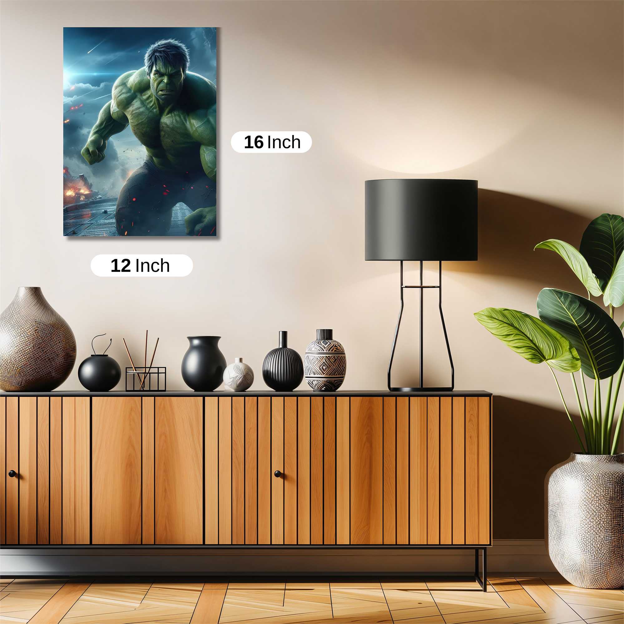 Hulk Rampage Safe Wall Magnetic / M