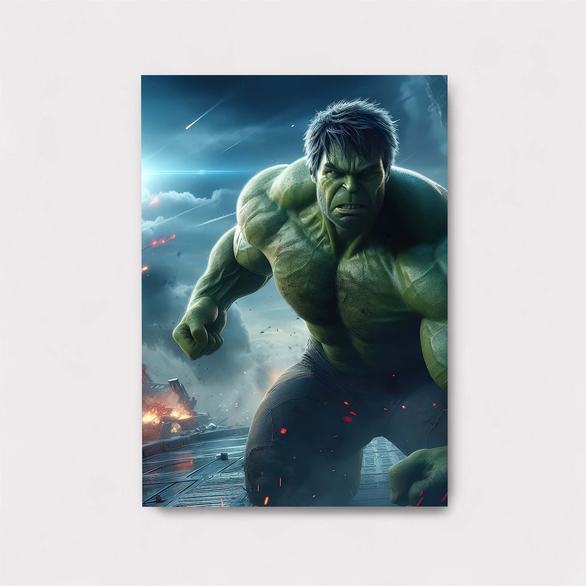 Hulk Rampage Safe Wall Magnetic / M