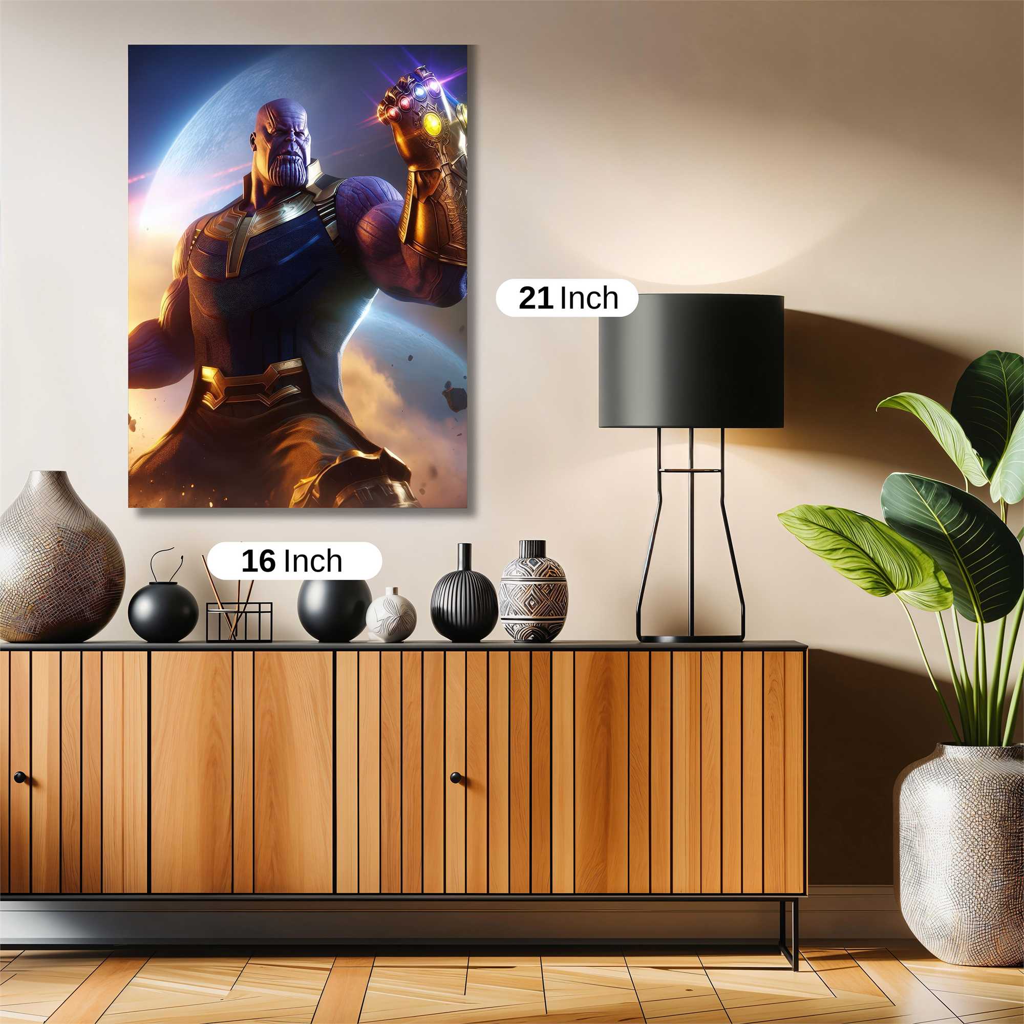 Thanos Triumphant Safe Wall Magnetic / M