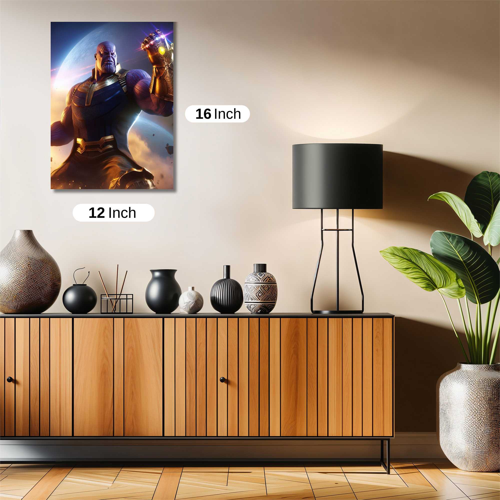 Thanos Triumphant Safe Wall Magnetic / M
