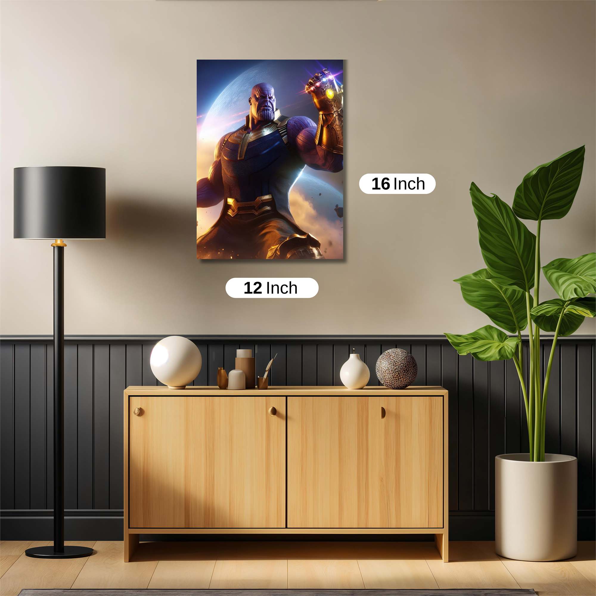 Thanos Triumphant Safe Wall Magnetic / M